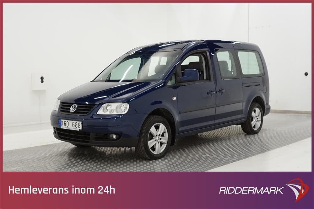 Volkswagen Caddy Life Maxi 2.0 109hk Drag PDC Ny-Kamrem 
