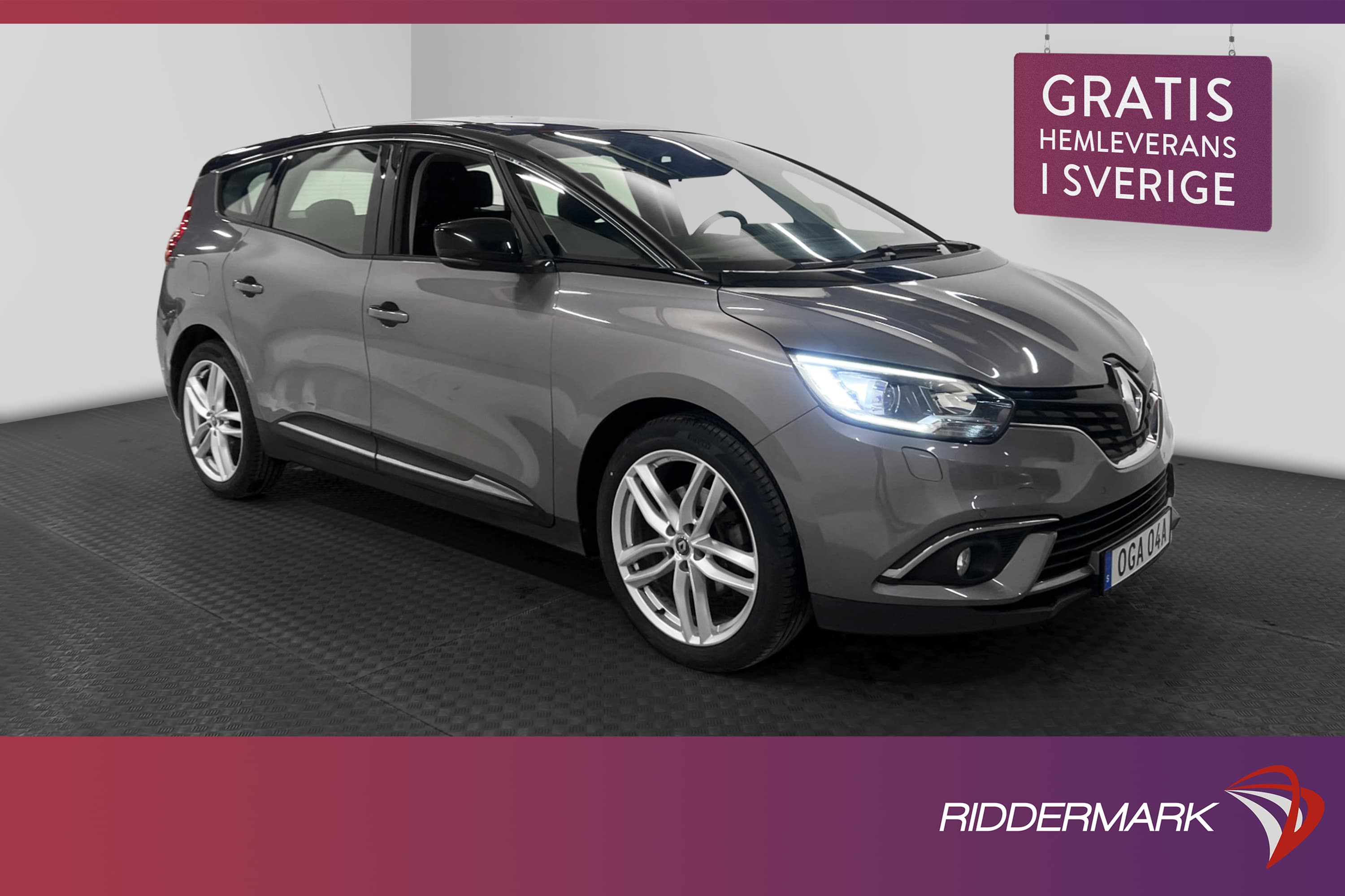 Renault Scénic Grand 1.3 TCe 140hk 7-Sits Sensorer CarPlay 