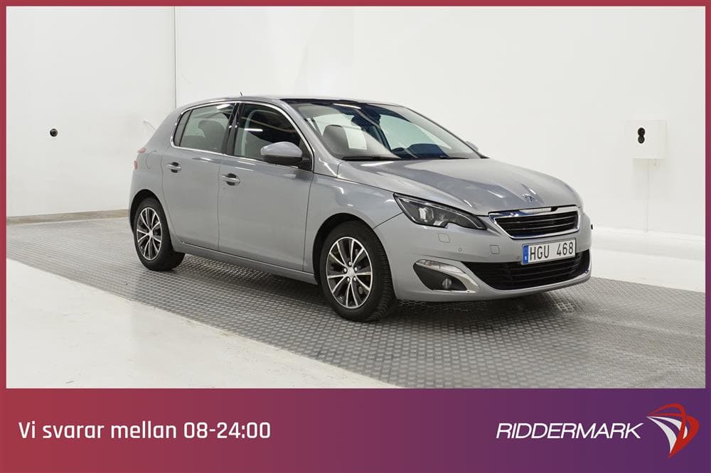 Peugeot 308 1.6 e-HDi 115hk Allure Pano Navi Kam Värm