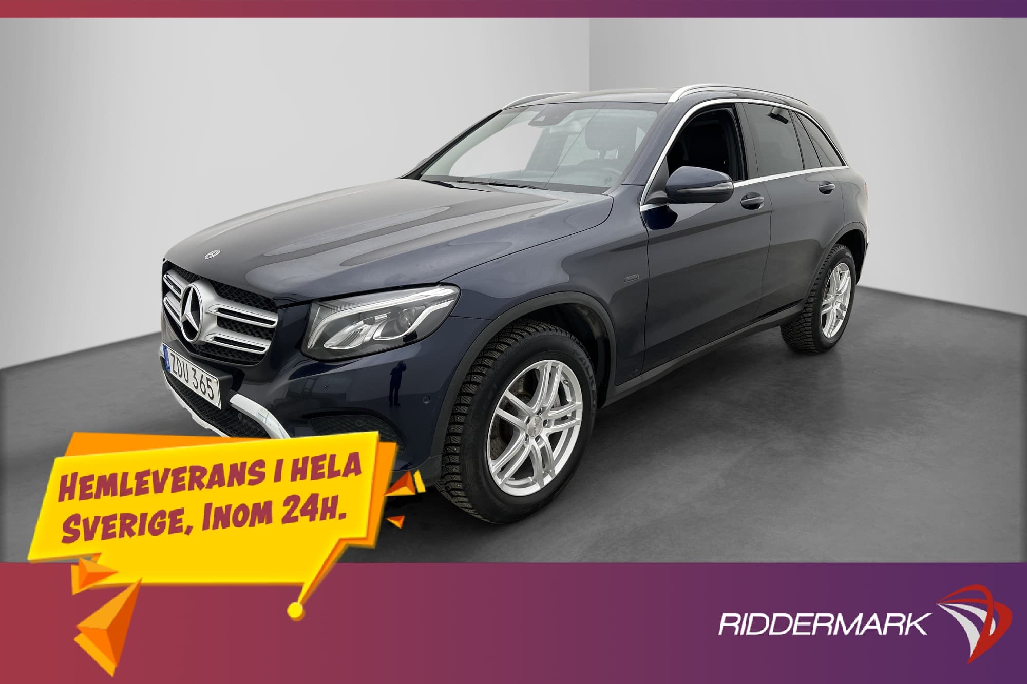Mercedes-Benz GLC 350 e 4M 327hk Värmare Drag Sensorer