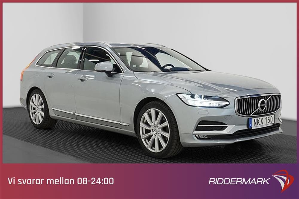Volvo V90 D5 235hk AWD Inscription D-VOC Skinn 0.49l/milexteriör