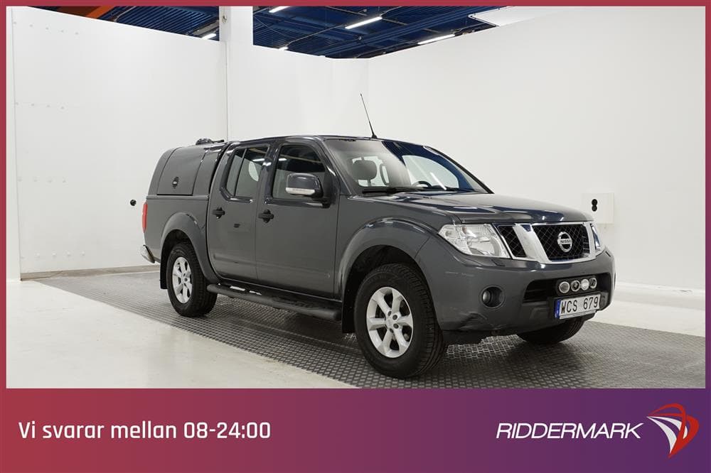 Nissan Navara 2.5 dCi 190hk Kåpa Drag Moms