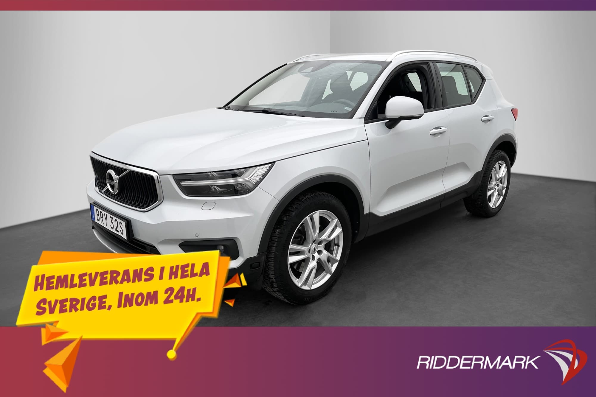 Volvo XC40 D3 AWD VOC Värmare Kamera CarPlay Rattvärme