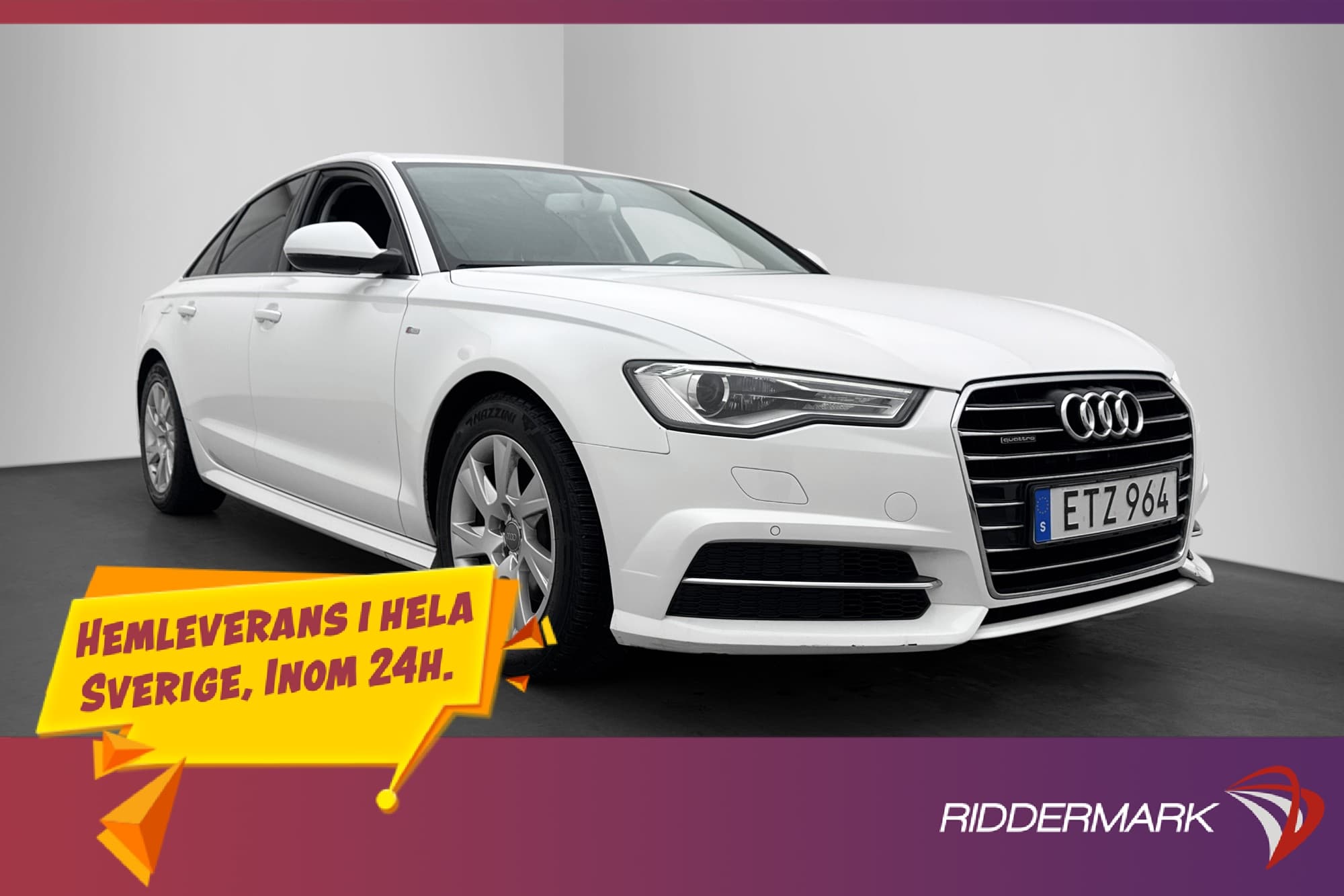 Audi A6 Sedan Quattro Sport Edition Sensorer Farthållare