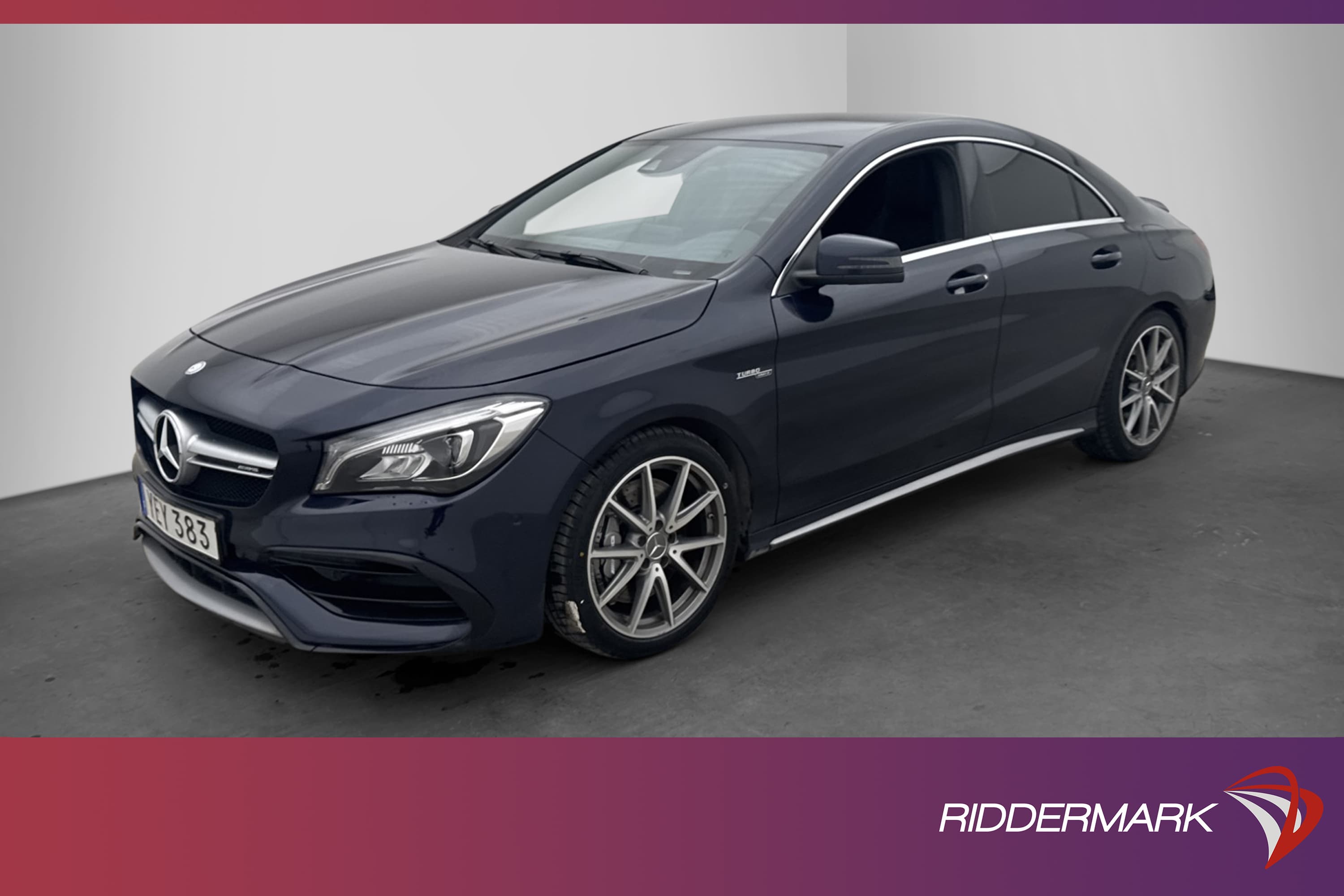 Mercedes-Benz CLA 45 AMG Coupé 4M 381hk Exclusive Kamera 