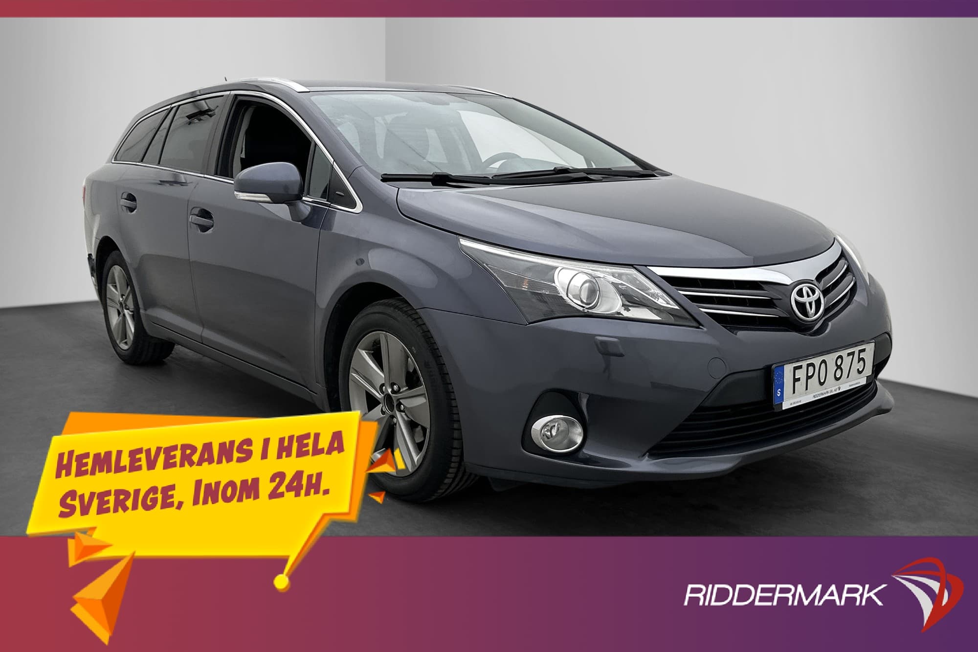 Toyota Avensis Kombi 2.0 D-4D Edition 50 Värmare Kamera Navi