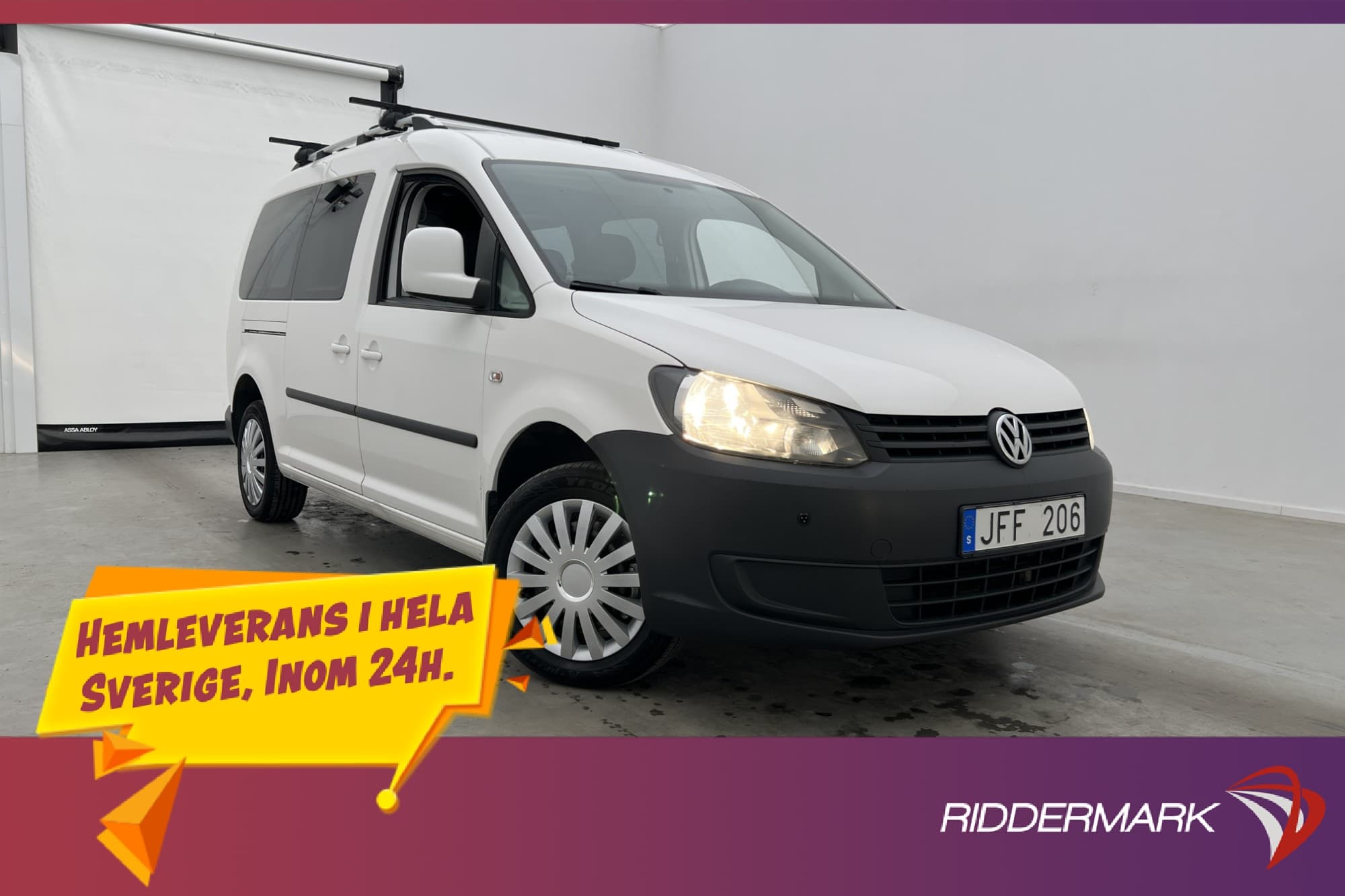 Volkswagen Caddy Maxi Life 1.6TDI Värmare Drag Farthållare