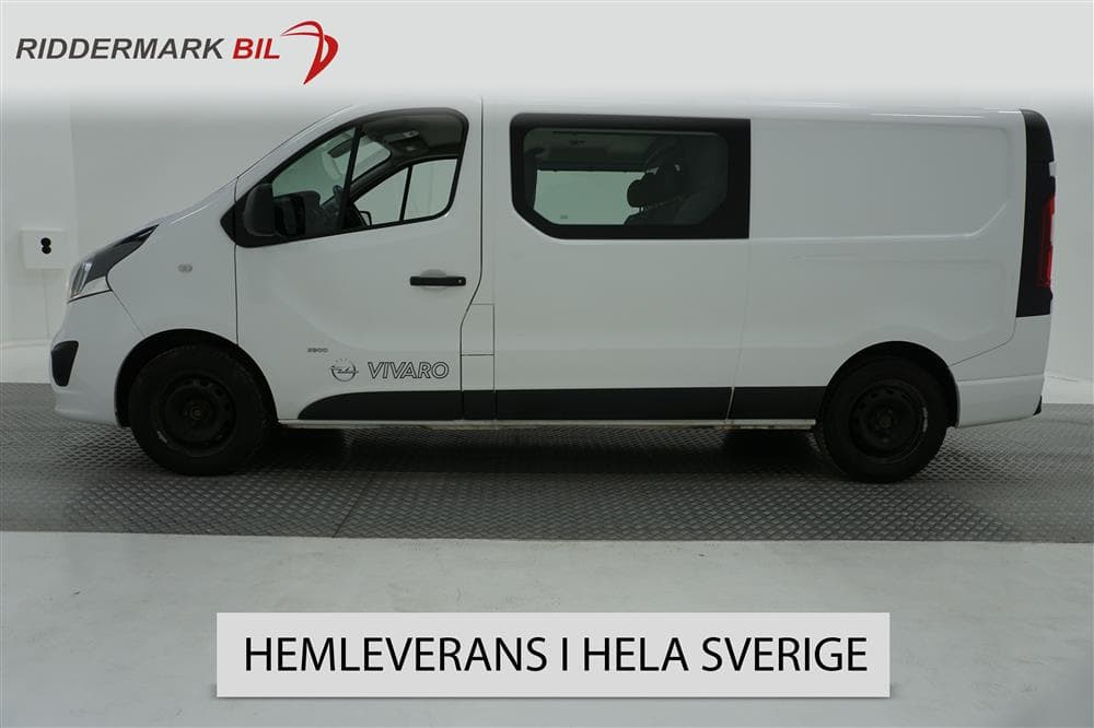 Opel Vivaro Kombi 1.6 125hk Eu6 5 sits L2 Värmare Moms