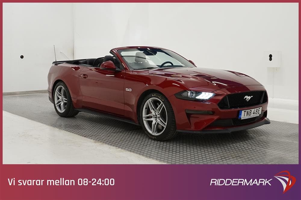 Ford Mustang GT V8 Convertible 450hk