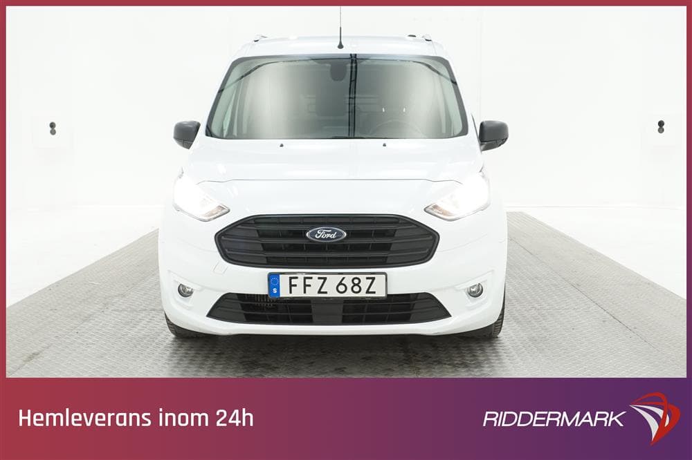 Ford Transit Connect 1.5TDCi Aut Eu6 100hk LWB Värmare Moms