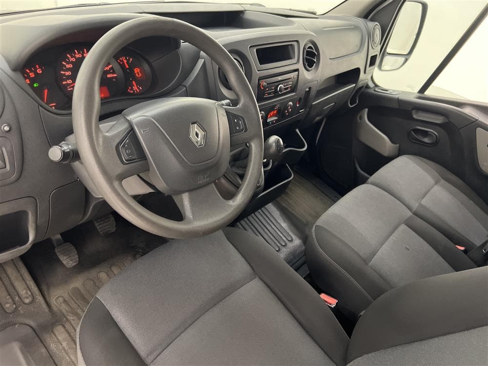 Renault Master 2.3dCi Eu6 170hk 7-sits Flakbil Värmare Moms interiör