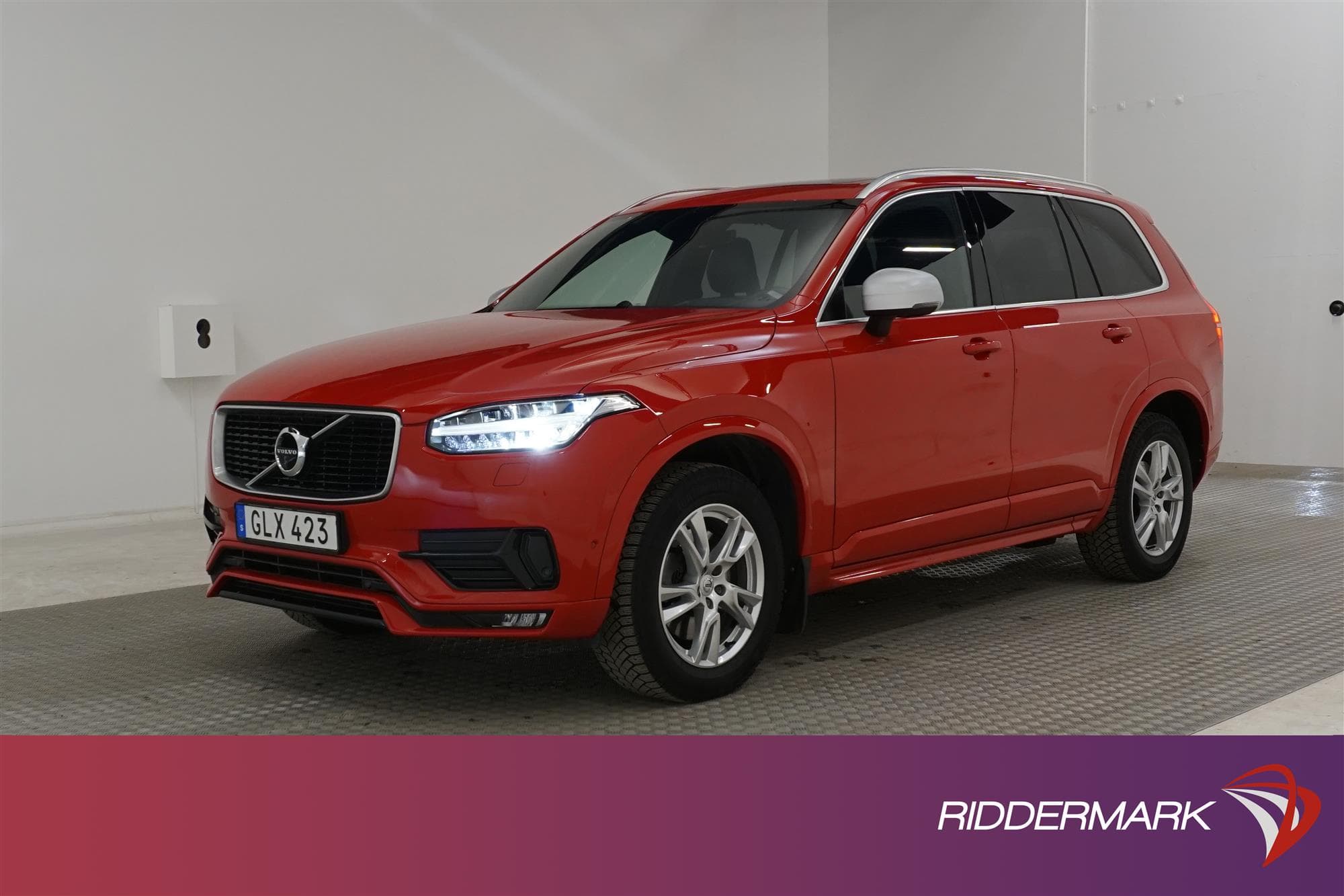 Volvo XC90 D5 AWD 225hk R-Design 7-sits B&W Pano 360° Drag