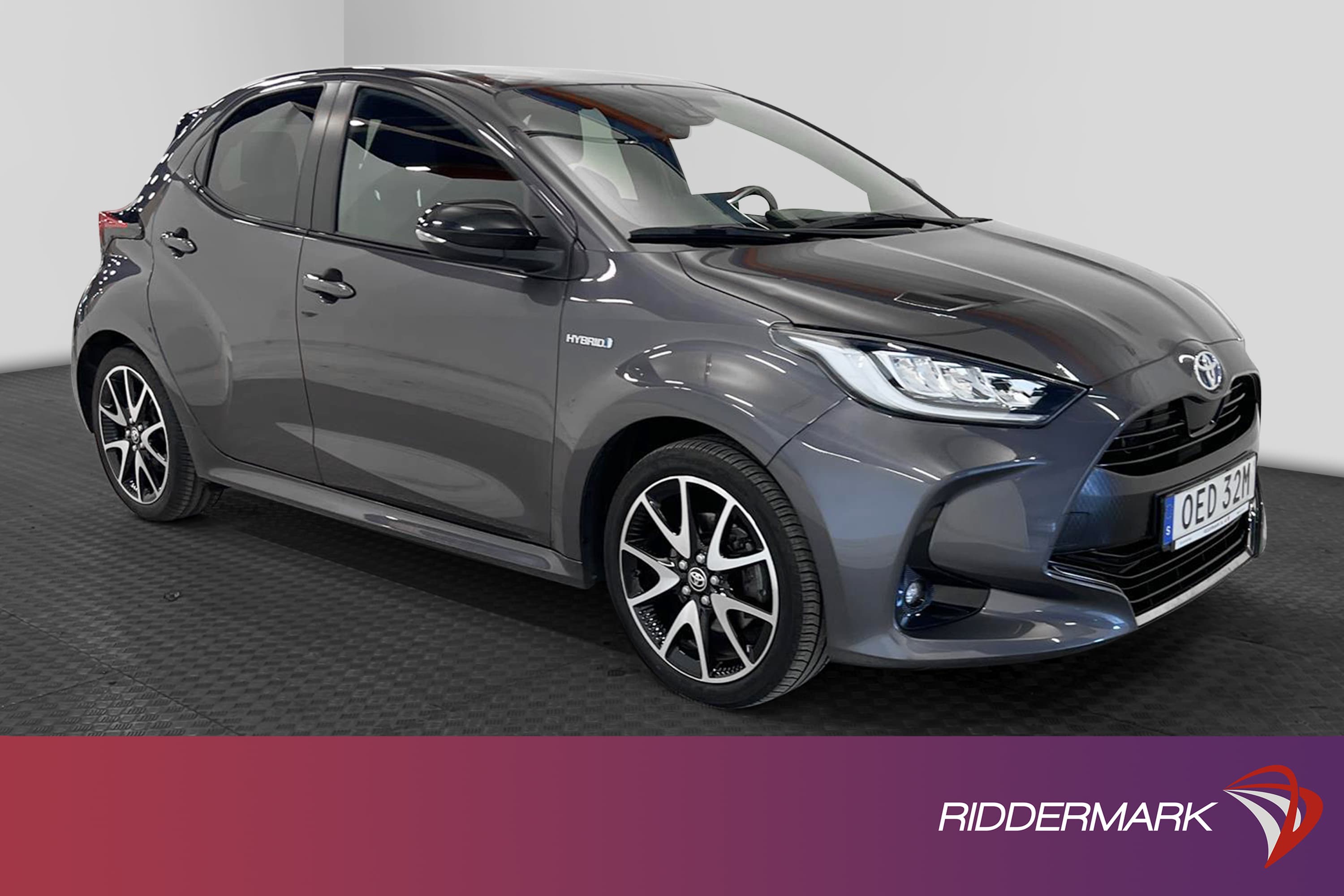 Toyota Yaris Hybrid 116hk 1 Brukare B-Kam Style Paket 