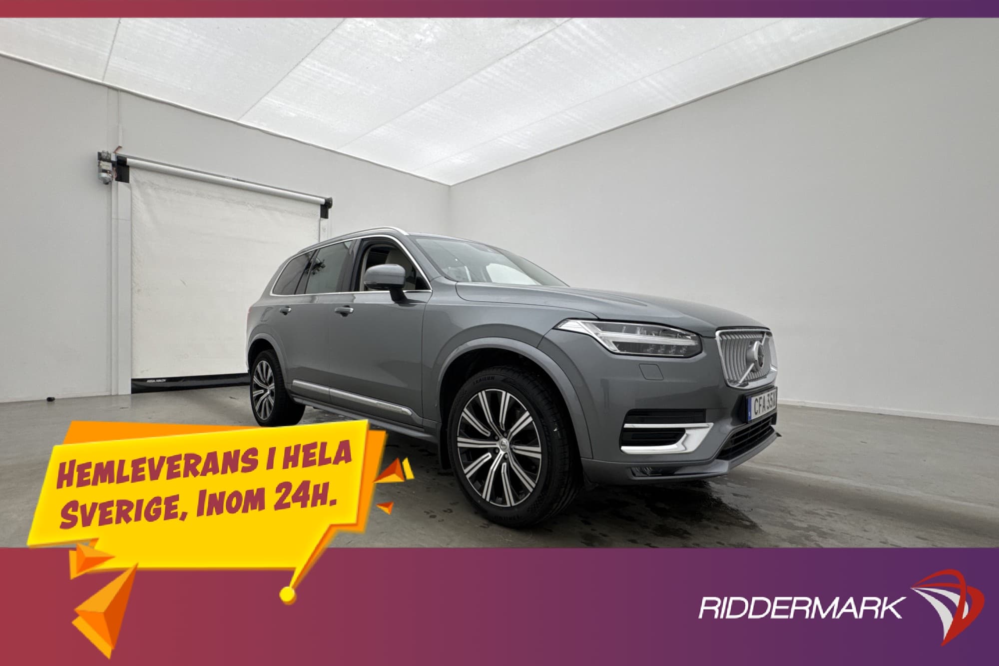 Volvo XC90 B5 AWD Inscription Värmare Pano 7 Sits VOC Skinn