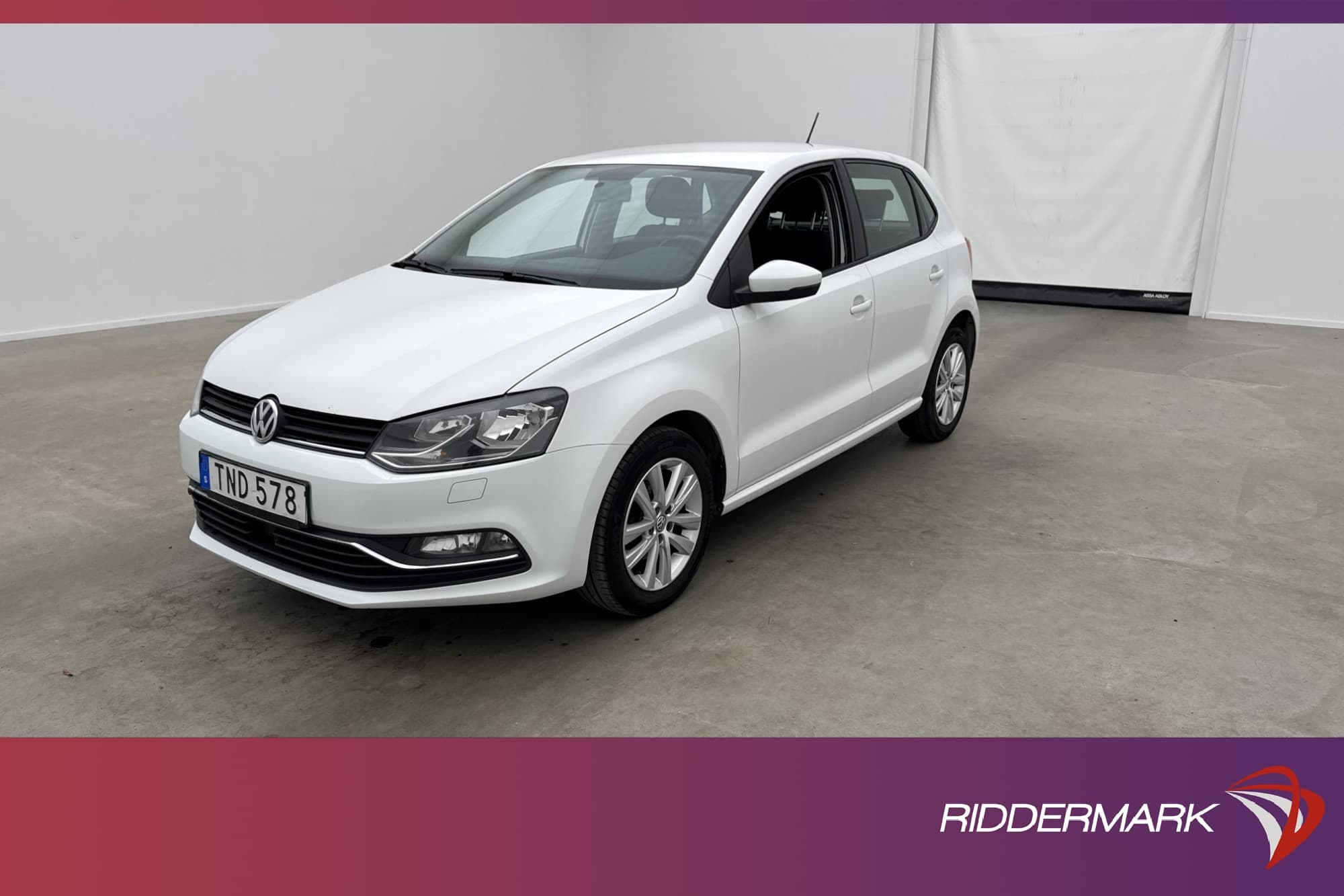 Volkswagen Polo 1.2 TSI 90hk Blåtand 360kr Skatt 0.47 l/mil