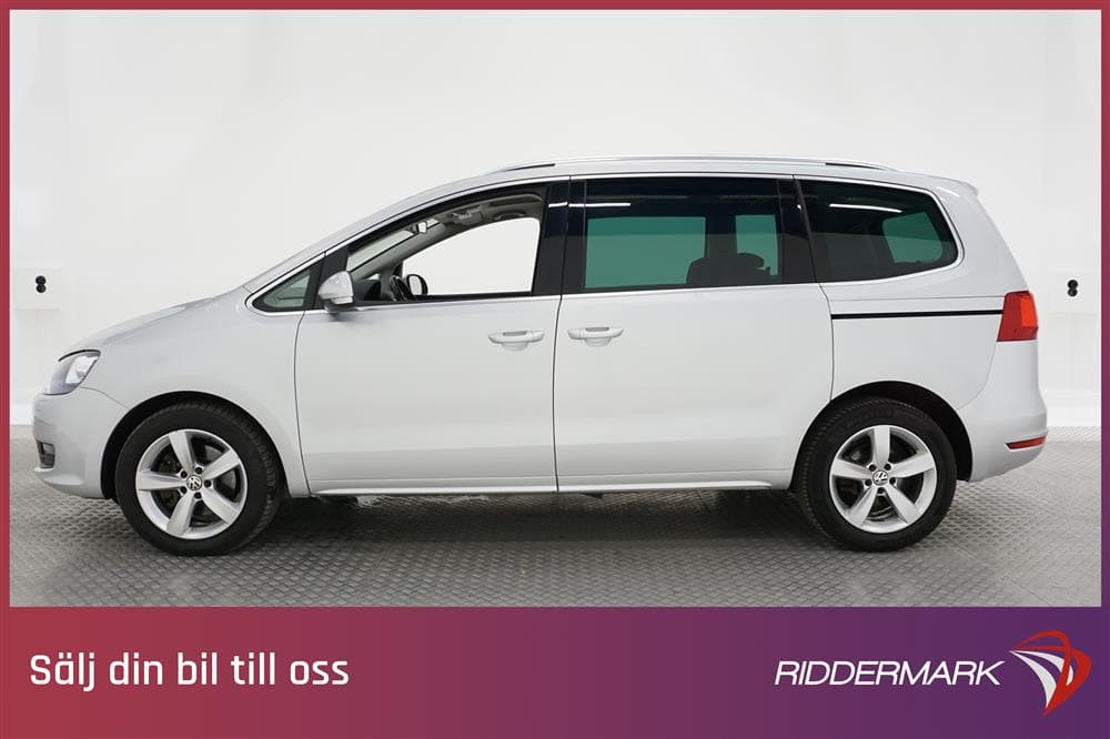 Volkswagen Sharan TDI 4M 140hk 7sits Pano B-Kamera Navi Dragexteriör