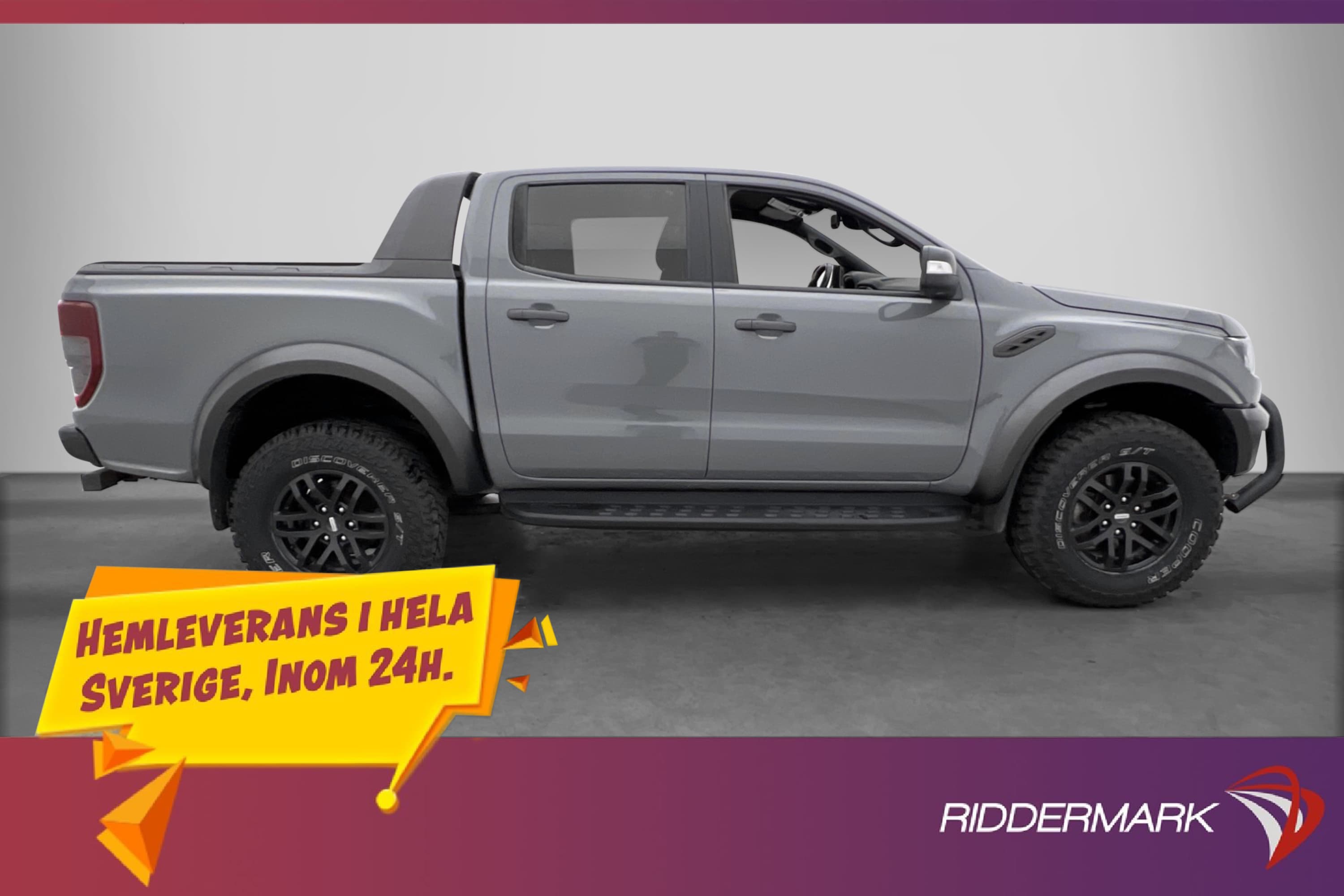 Ford Ranger Raptor 213hk 4WD Värmare Drag Diff CARPLAY STUK