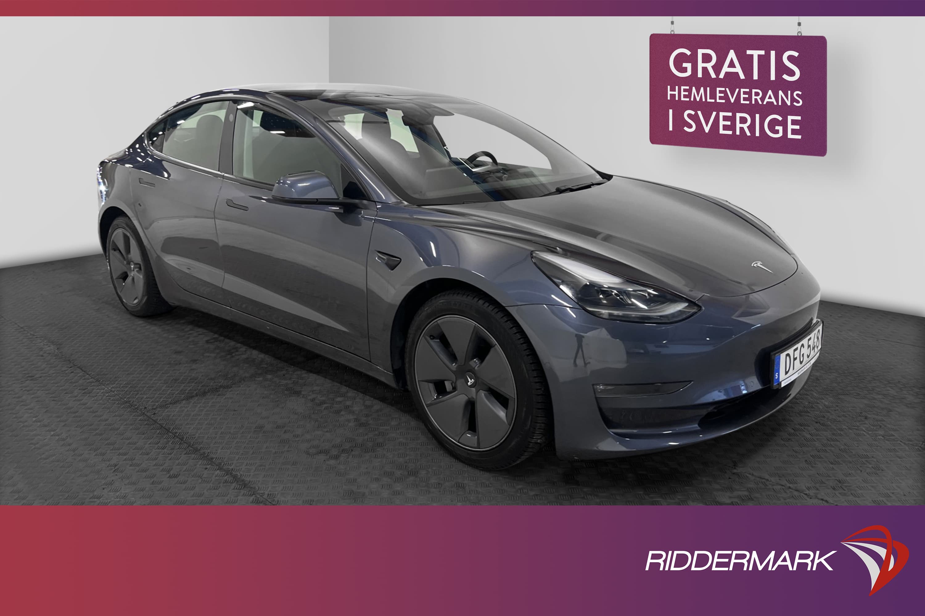 Tesla Model 3 Long Range AWD 440hk