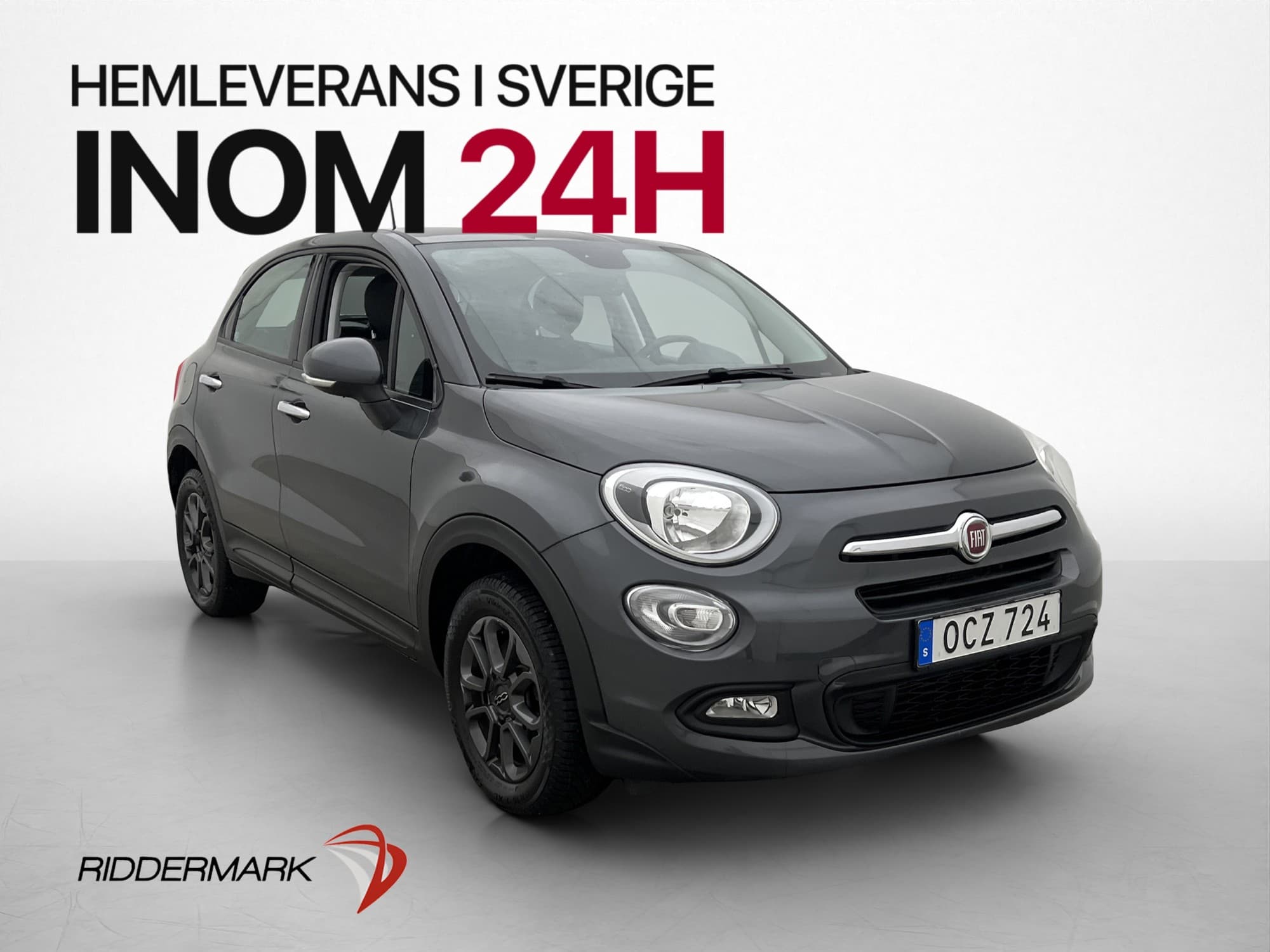 Fiat 500X 1.6 E.Torq PopStar Rattvärme P-Sensorer En-Brukare