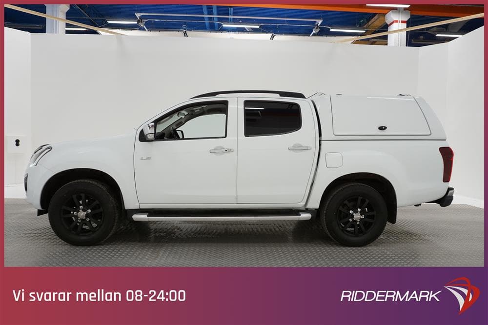 Isuzu D-MAX 1.9 DDI 4WD 163hk Skinn Kåpa Eu6 Aut Moms