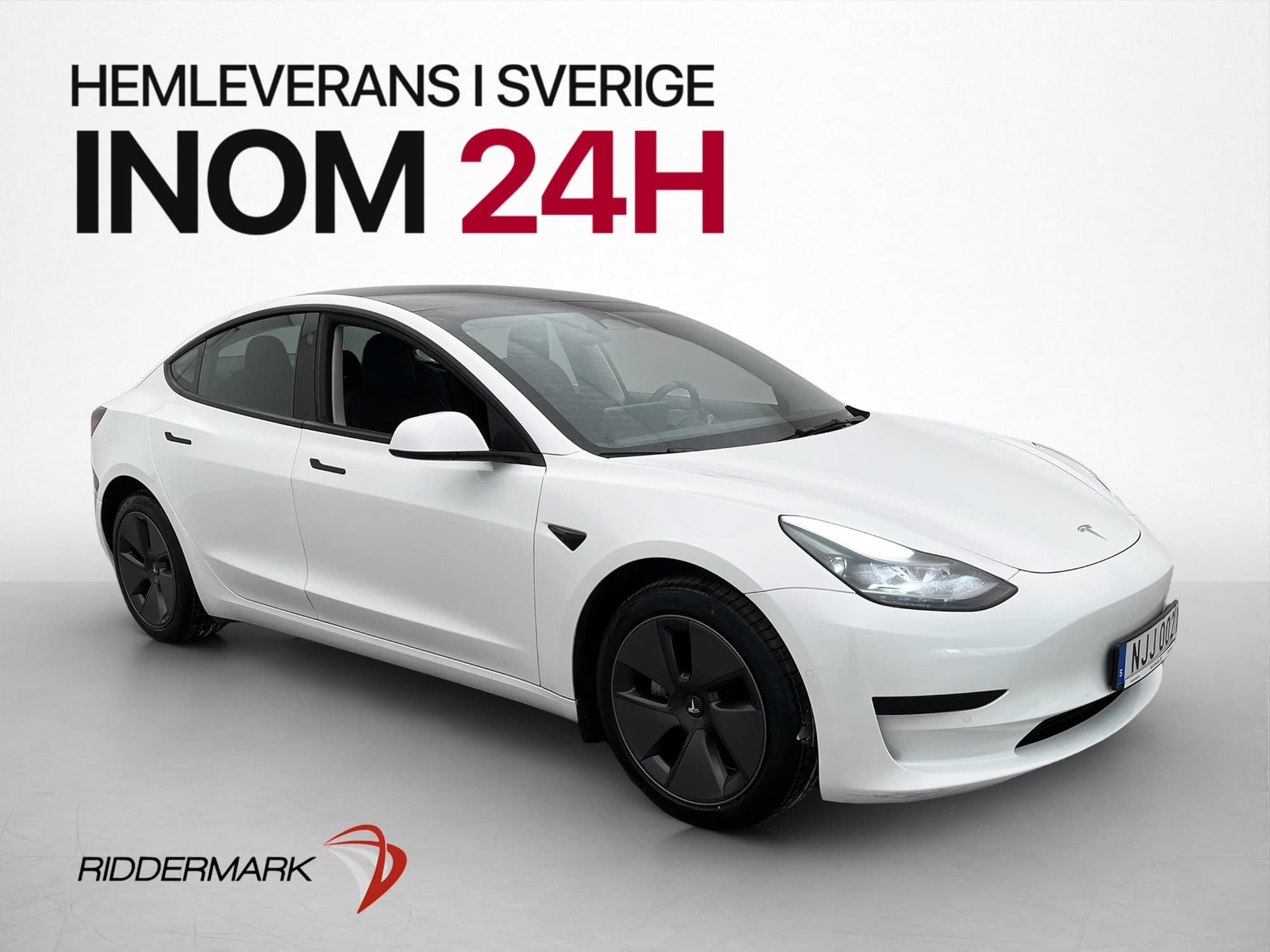 Tesla Model 3 Standard Range Autopilot Pano Rattvärme S.Såld