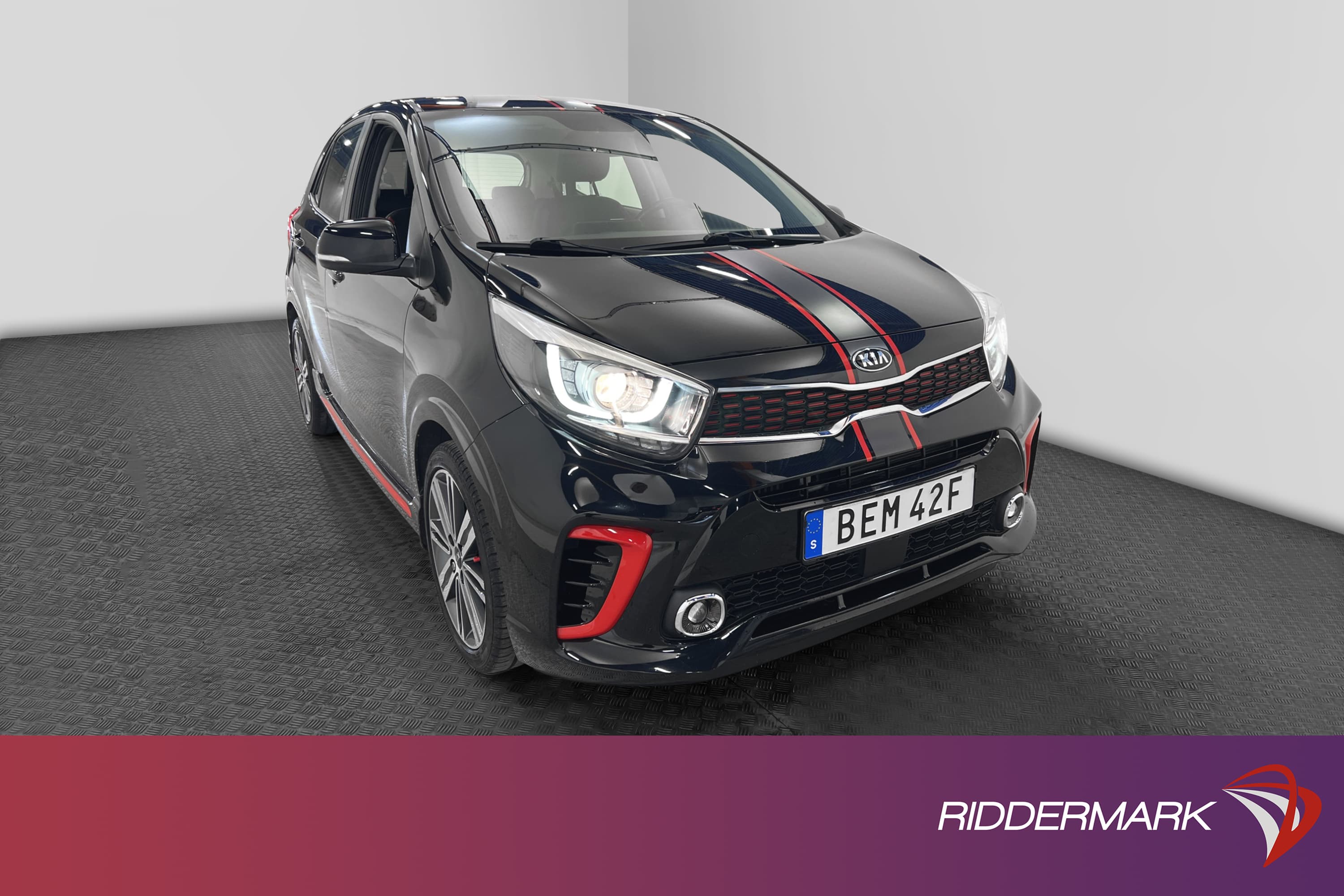 Kia Picanto 1.0 T-GDI 100hk GT-Line Kamera Carplay Välservad