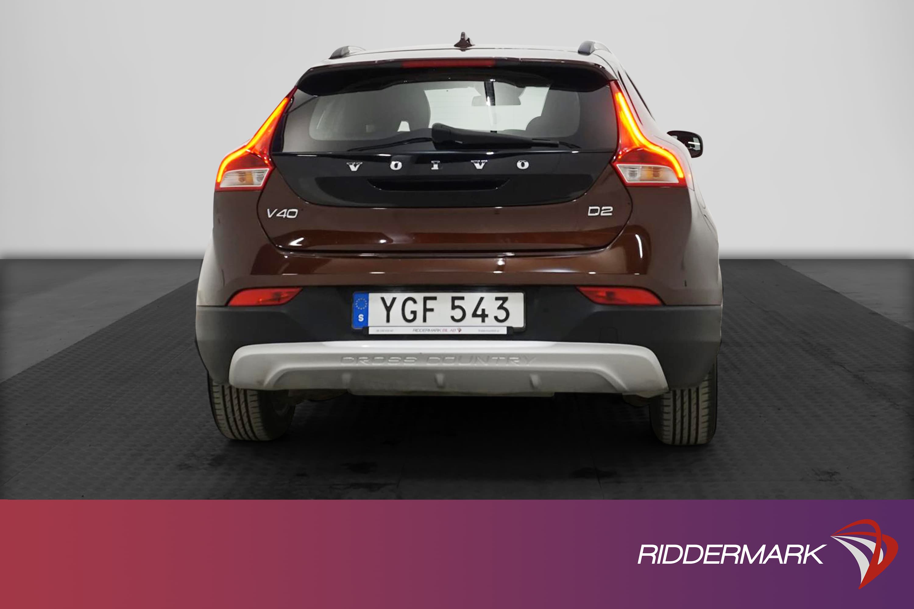 Volvo V40 Cross Country D2 120hk VOC Värmare 0,37l/mil