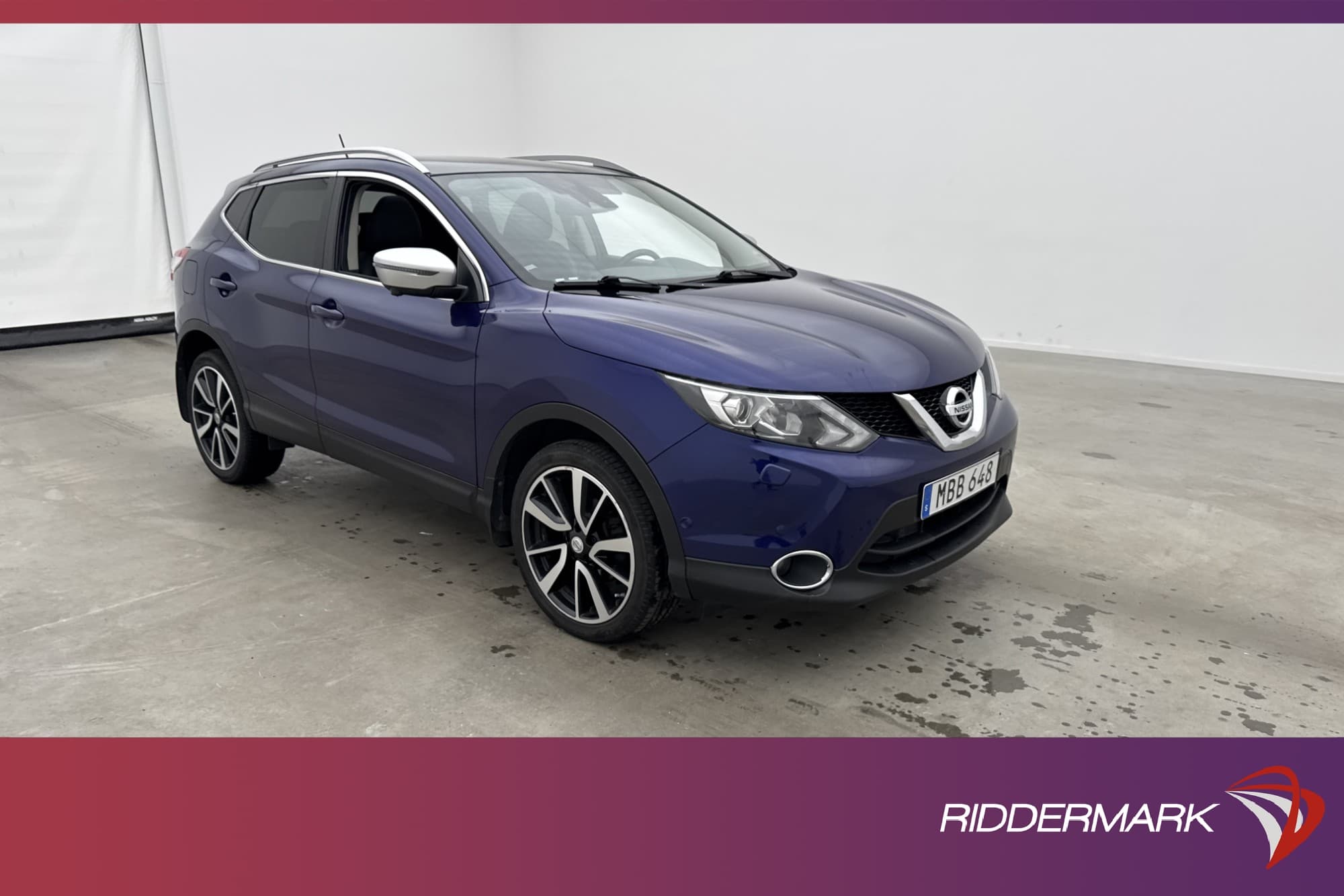 Nissan Qashqai 1.2 115hk Tekna Pano 360° Halvskinn Navi