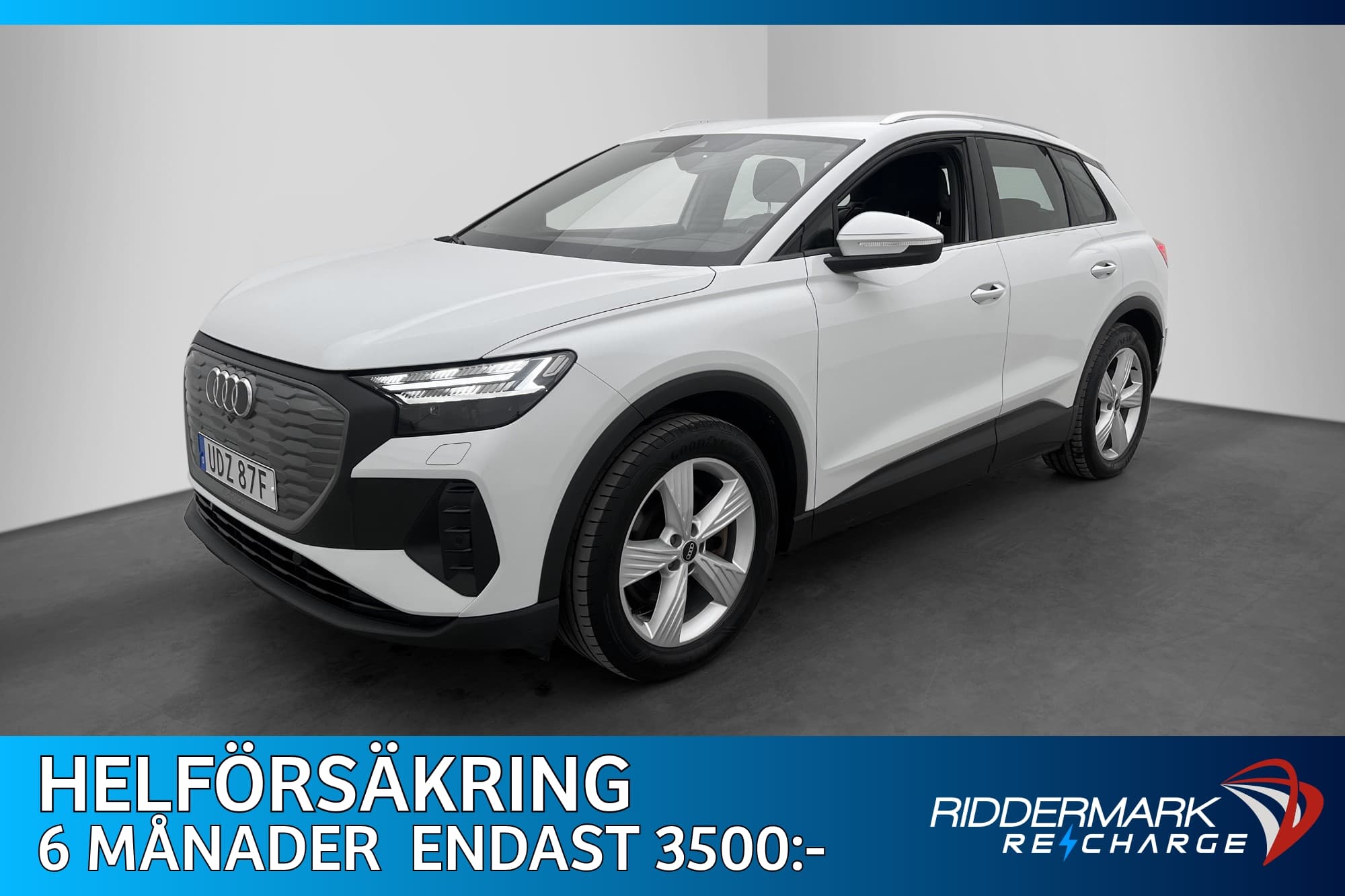 Audi Q4 40 e-tron Proline Kamera Värmare Matrix Drag MOMS