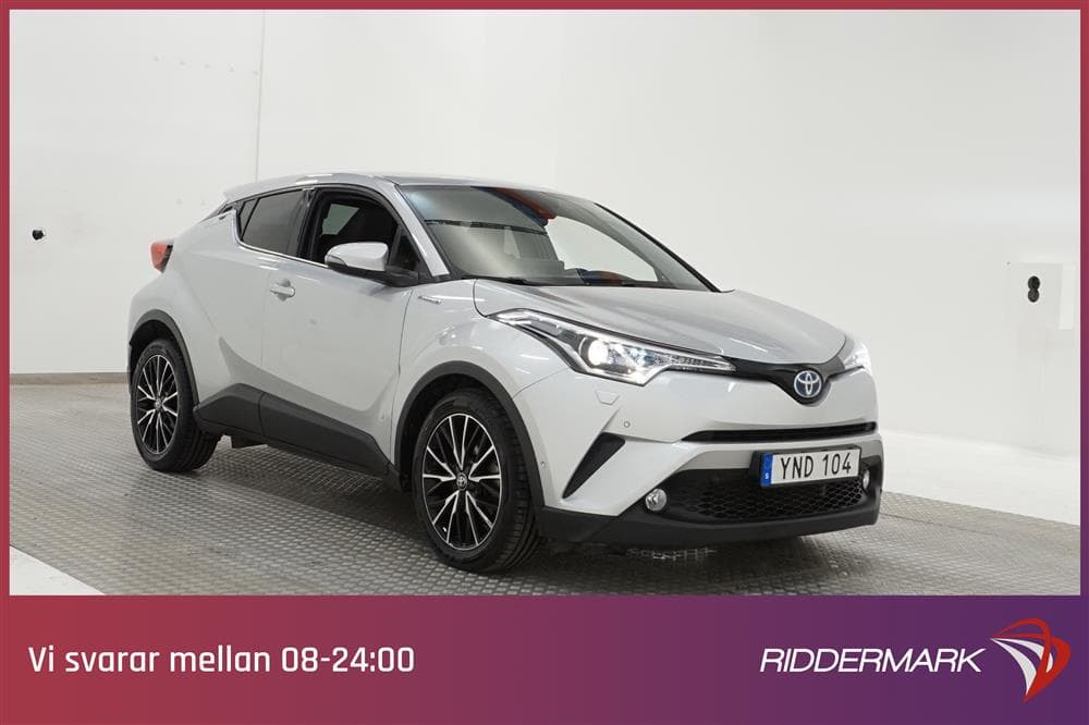 Toyota C-HR 1.8 HSD 122hk Executive JBL Låg Skatt 0,41L/mil
