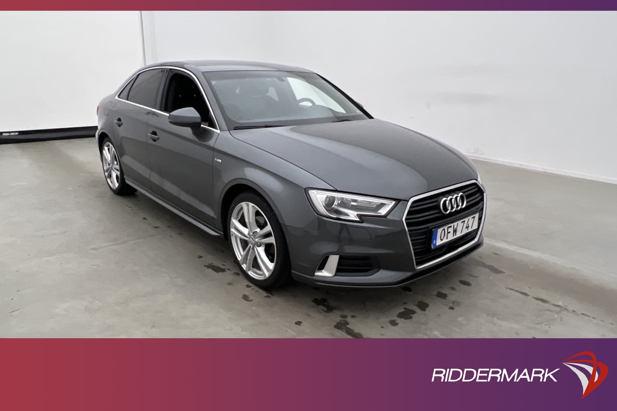 Audi A3 1.4 TFSI 150hk S-line Cockpit Navi Bluetooth Drag