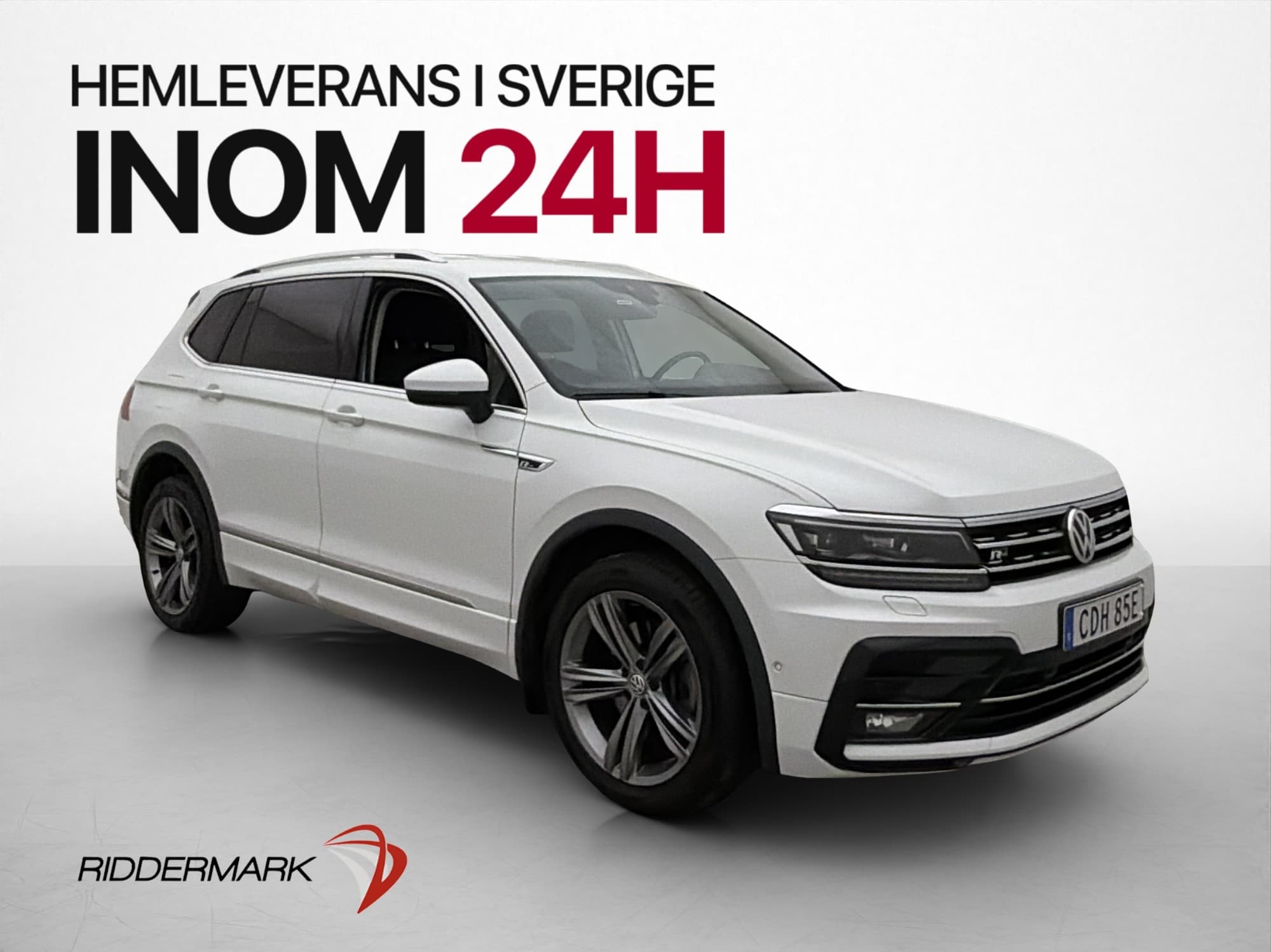 Volkswagen Tiguan Allspace 4M R-Line 7-Sits Värm Kamera Drag