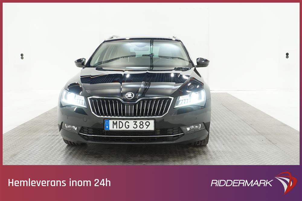 Skoda Superb 2.0 TDI Kombi 190hk L&K Pano Navi D-Värm Skinn
