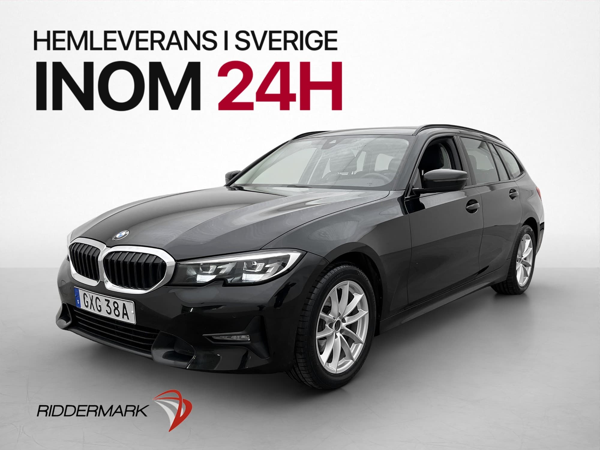 BMW 320 d Touring 190hk Sport line Cockpit Ambient Halvskinn