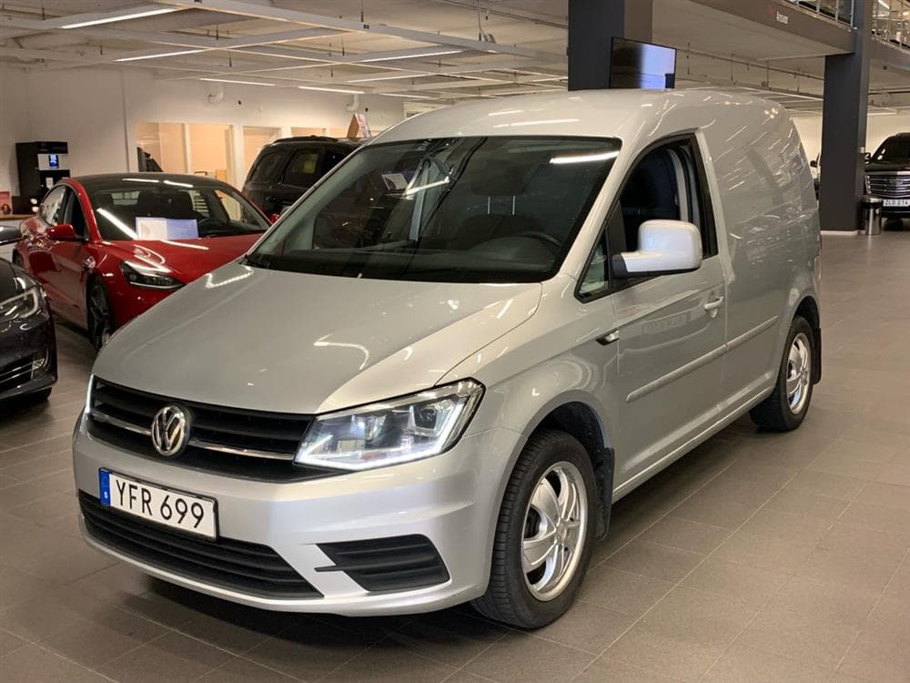 Volkswagen Caddy 2.0 TDI 102hk Eu6 Dragkrok  Värmare Nyserv