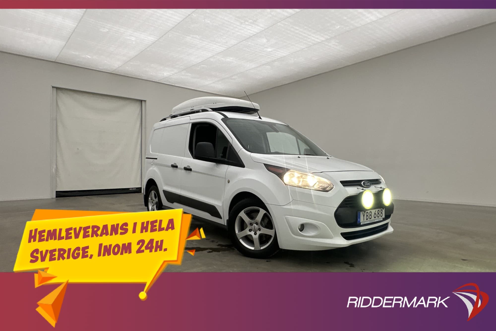 Ford Transit Connect 220 Värmare Dragkrok 3-Sits B-Kamera