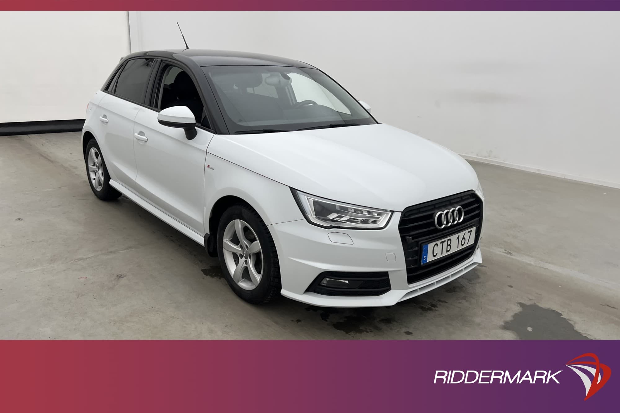 Audi A1 Sportback 1.0 TFSI 95hk S-Line Värmare Sensorer