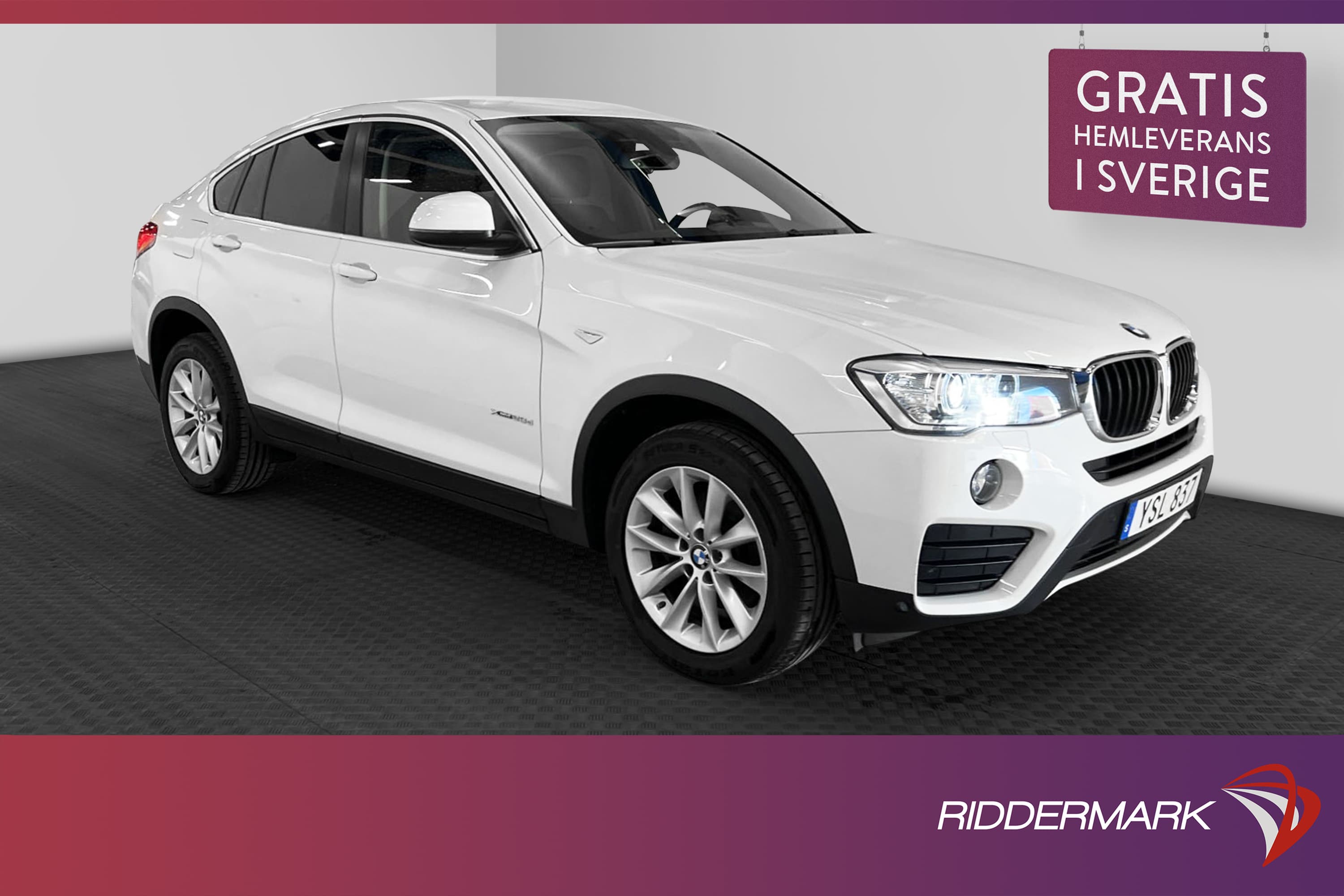 BMW X4 xDrive20d 190hk