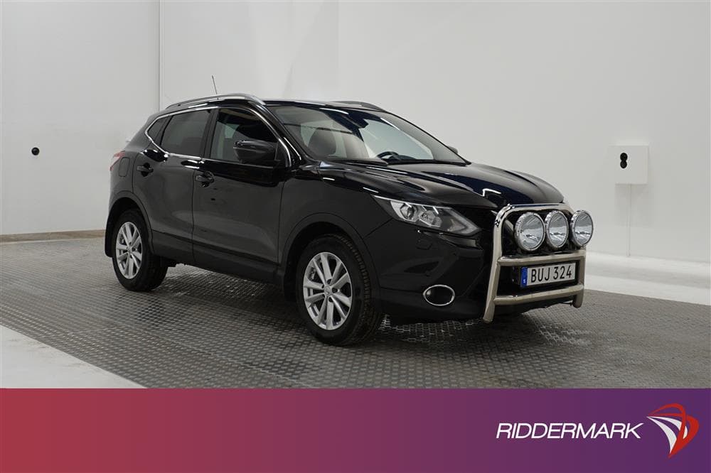 Nissan Qashqai 1.5 110hk  360° Navi Extraljus Drag 0,38l/mil