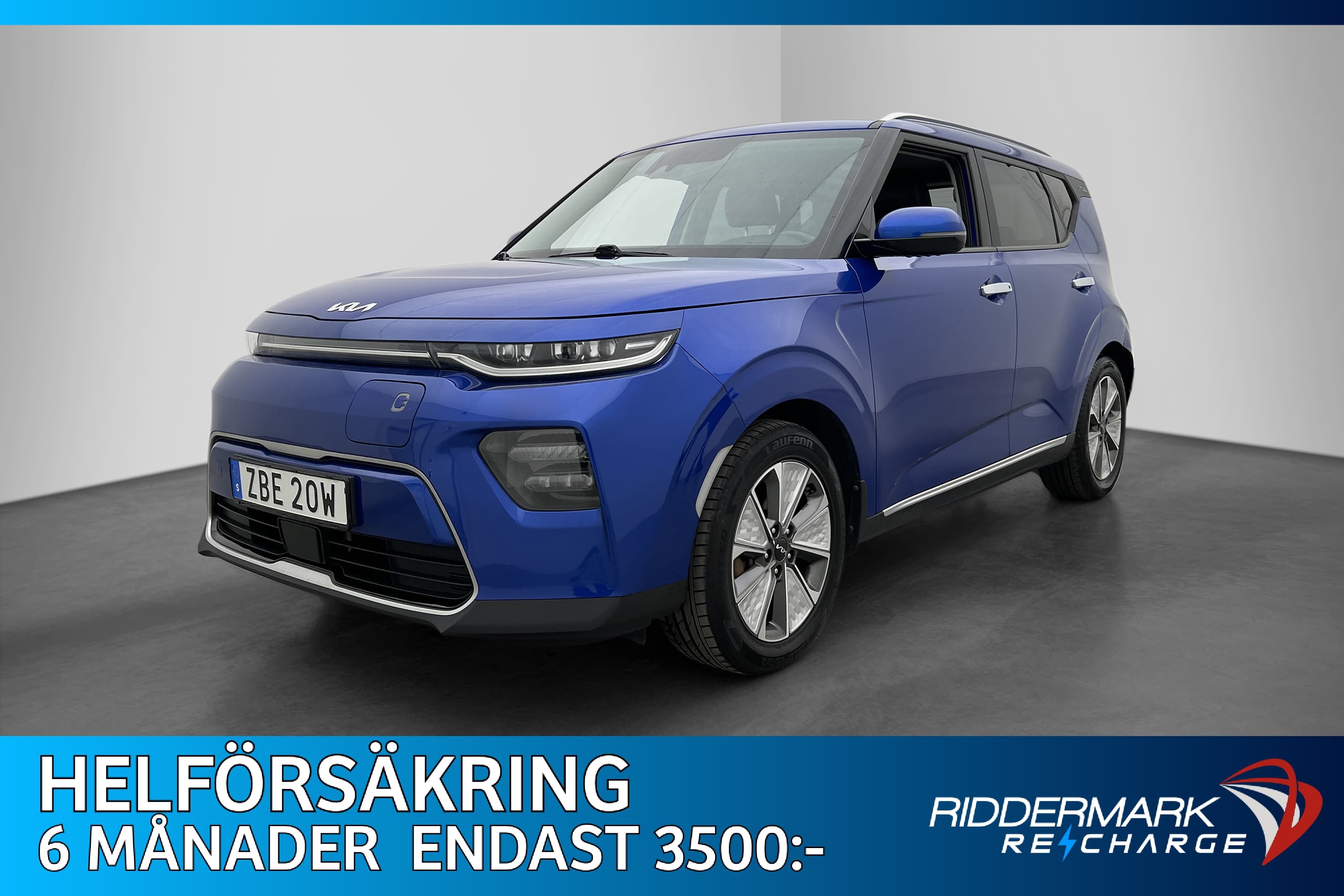 Kia E-SOUL 64 kWh Advance Dragkrok Kamera CarPlay Moms