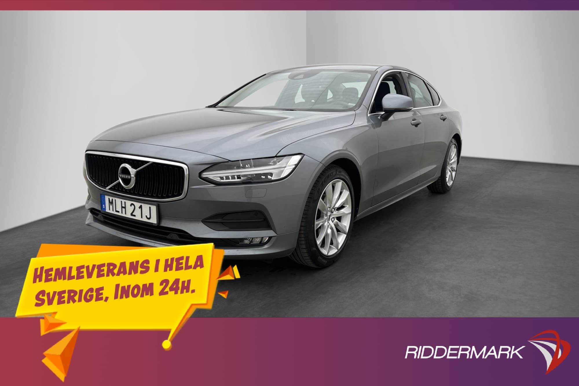 Volvo S90 T4 190hk Momentum Värmare Kamera Adap-fart Navi