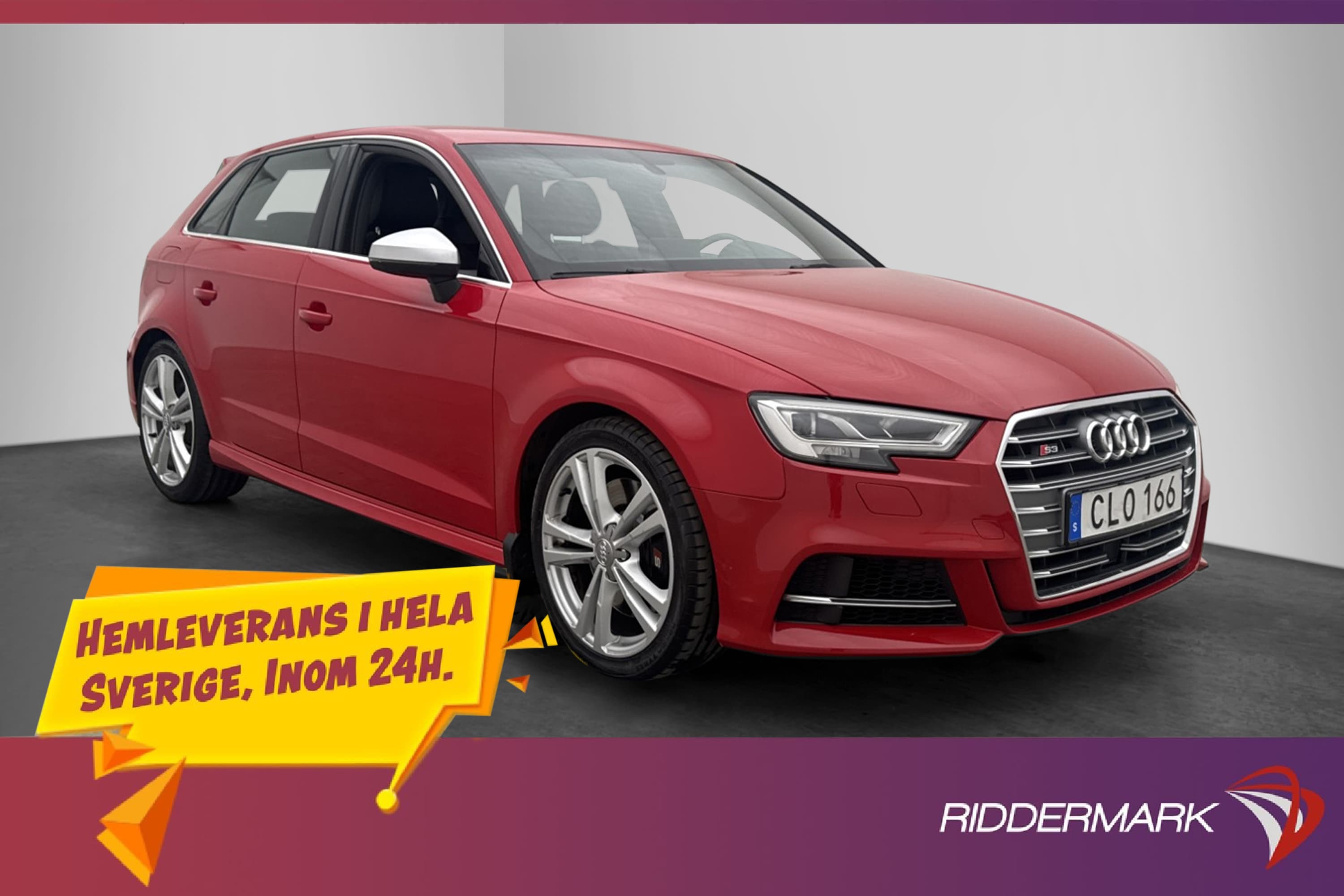 Audi S3 Sportback 2.0 TFSI Quattro 310hk