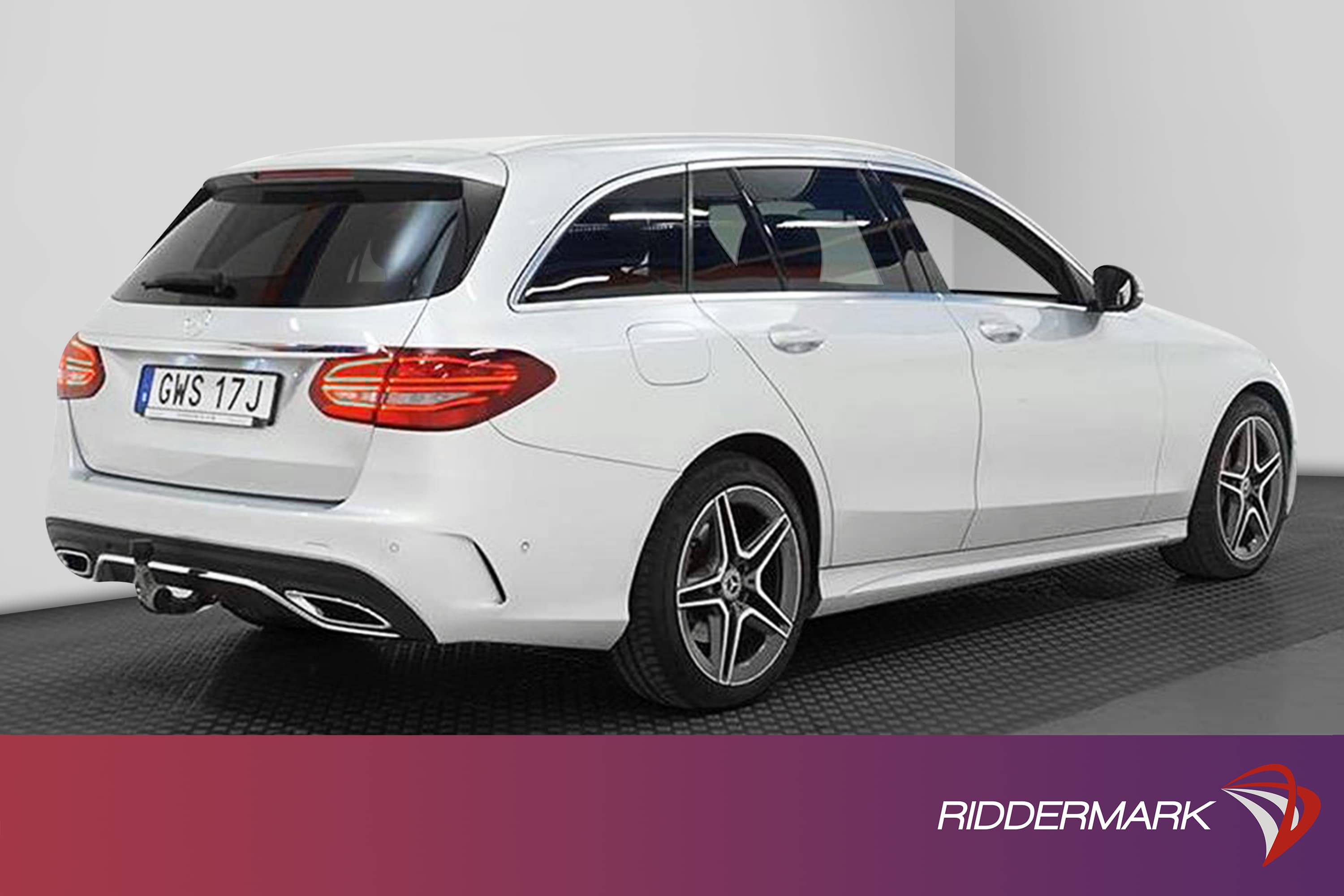 Mercedes-Benz C 220d 194hk AMG Cockpit B-Kamera Naviexteriör