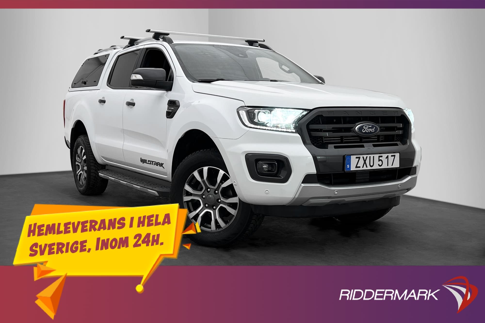 Ford Ranger Dubbelhytt 2.0 EcoBlue Bi-Turbo 4x4 SelectShift, 213hk, 2021