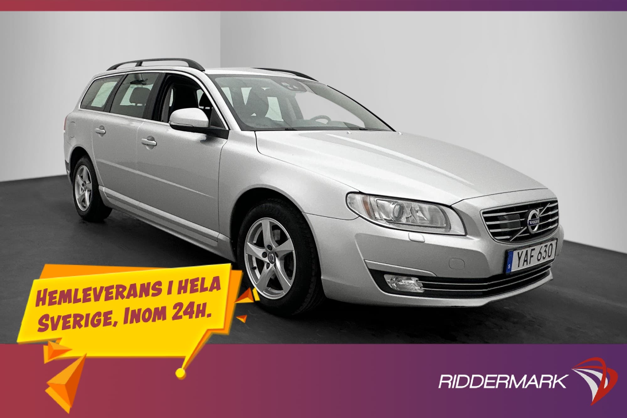 Volvo V70 D4 Classic Värm Rattvärme Navi 1-ÄGARE Drag 181hk