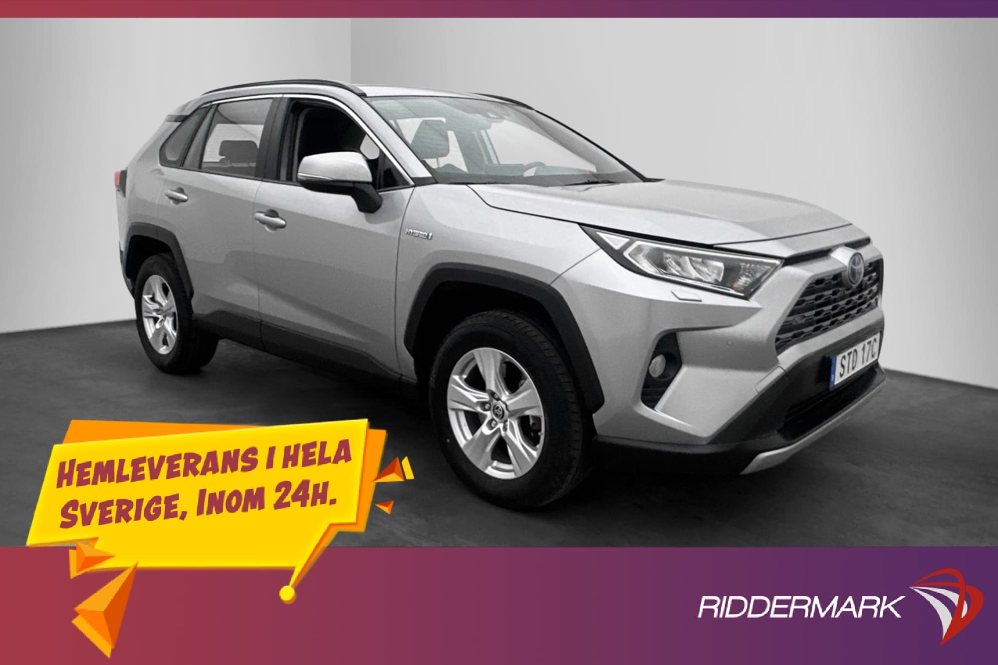 Toyota RAV4 Hybrid AWD 222hk Active Kamera M&K-Värmare