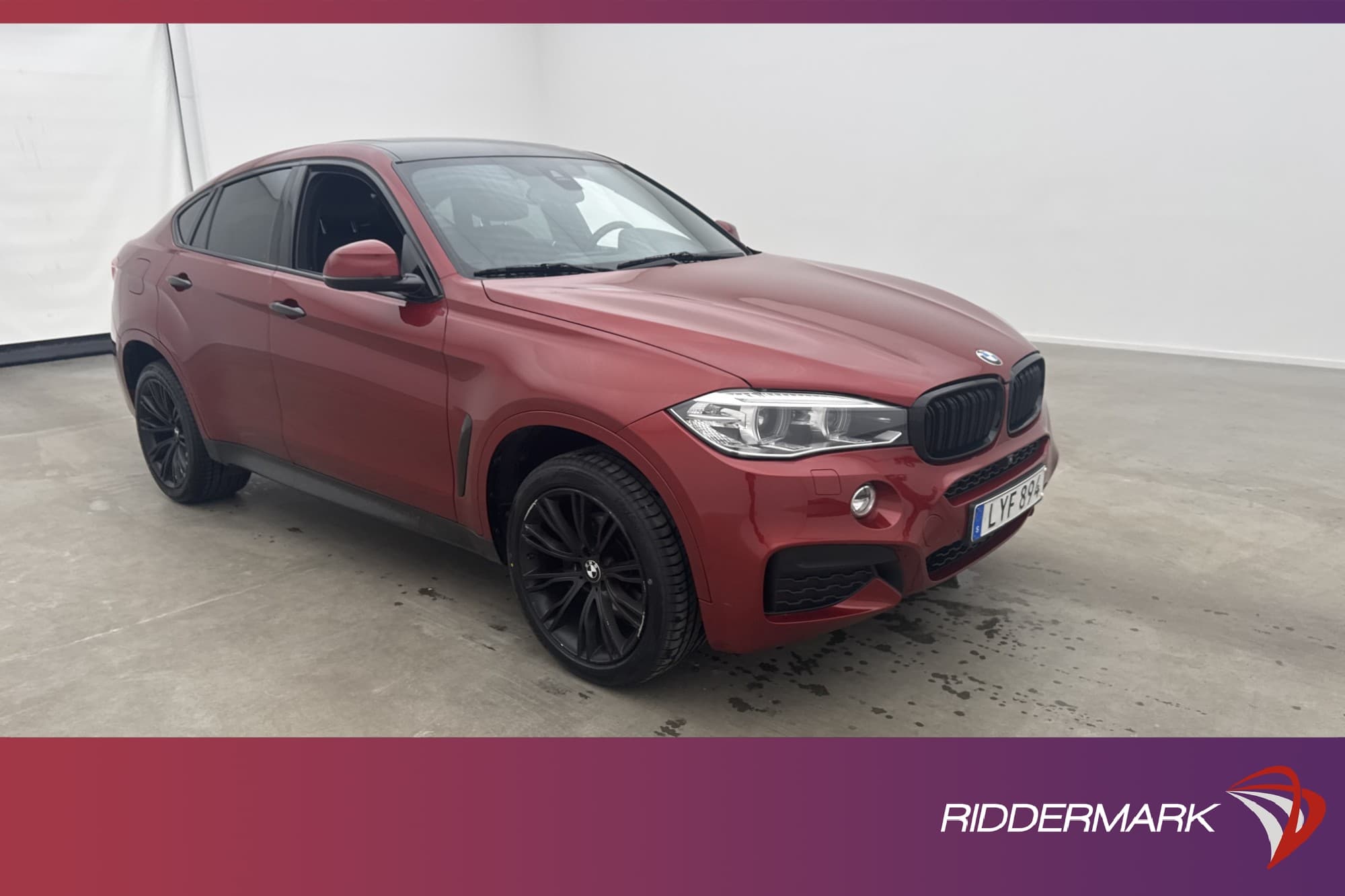BMW X6 xDrive30d M Sport Lounge Värm Pano H/K Cockpit 360°