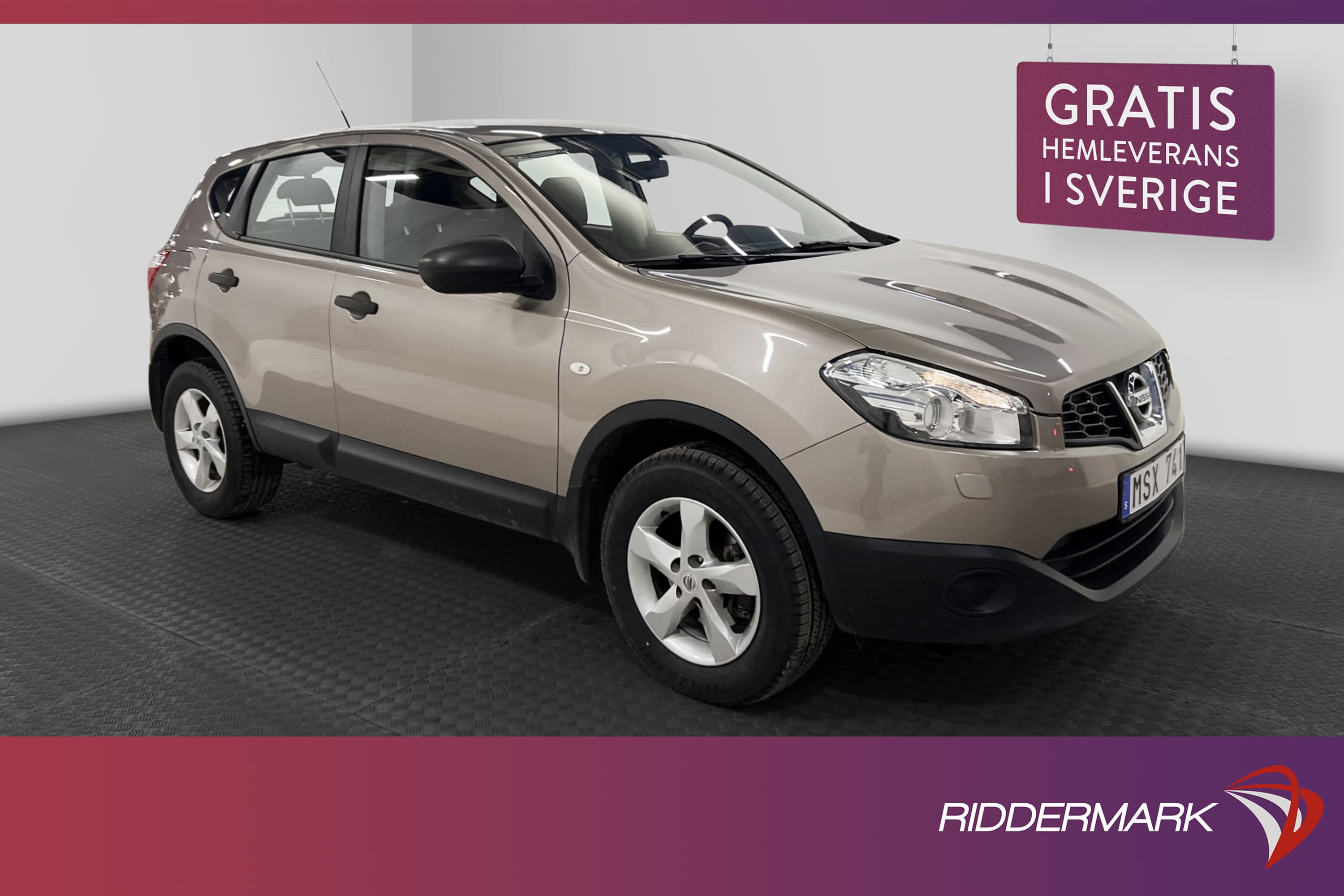 Nissan Qashqai 1.6 117hk Välservad Låg Skatt 0,59l/mil