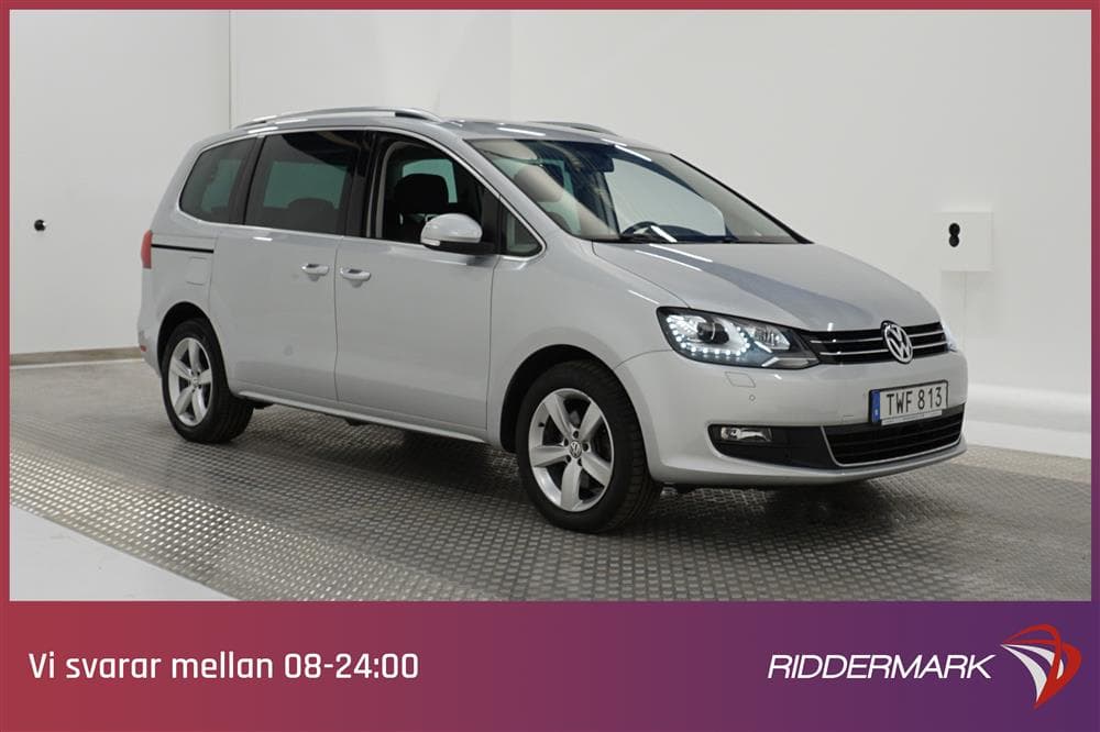 Volkswagen Sharan TDI 4M 140hk 7sits Pano B-Kamera Navi Dragexteriör