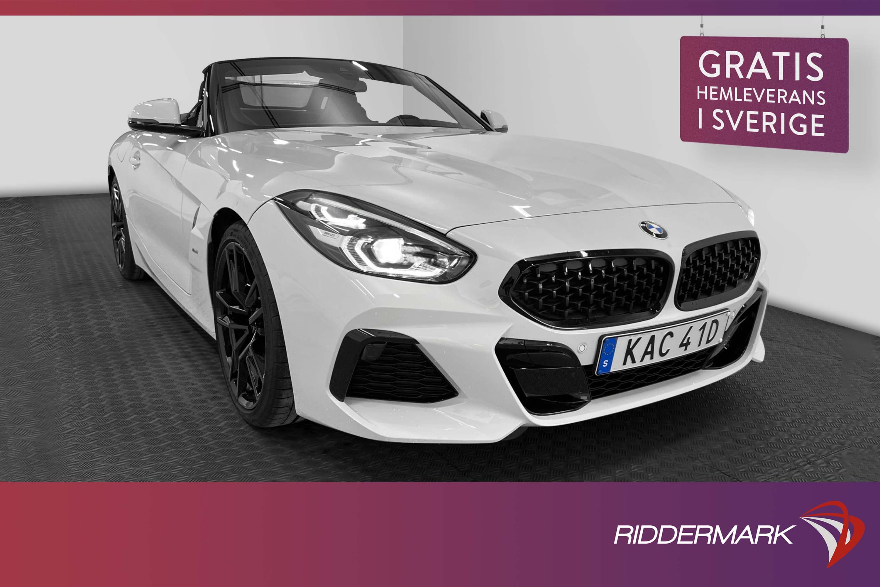 BMW Z4 Roadster sDrive20i 197hk M Sport Skinn Navi Cockpit